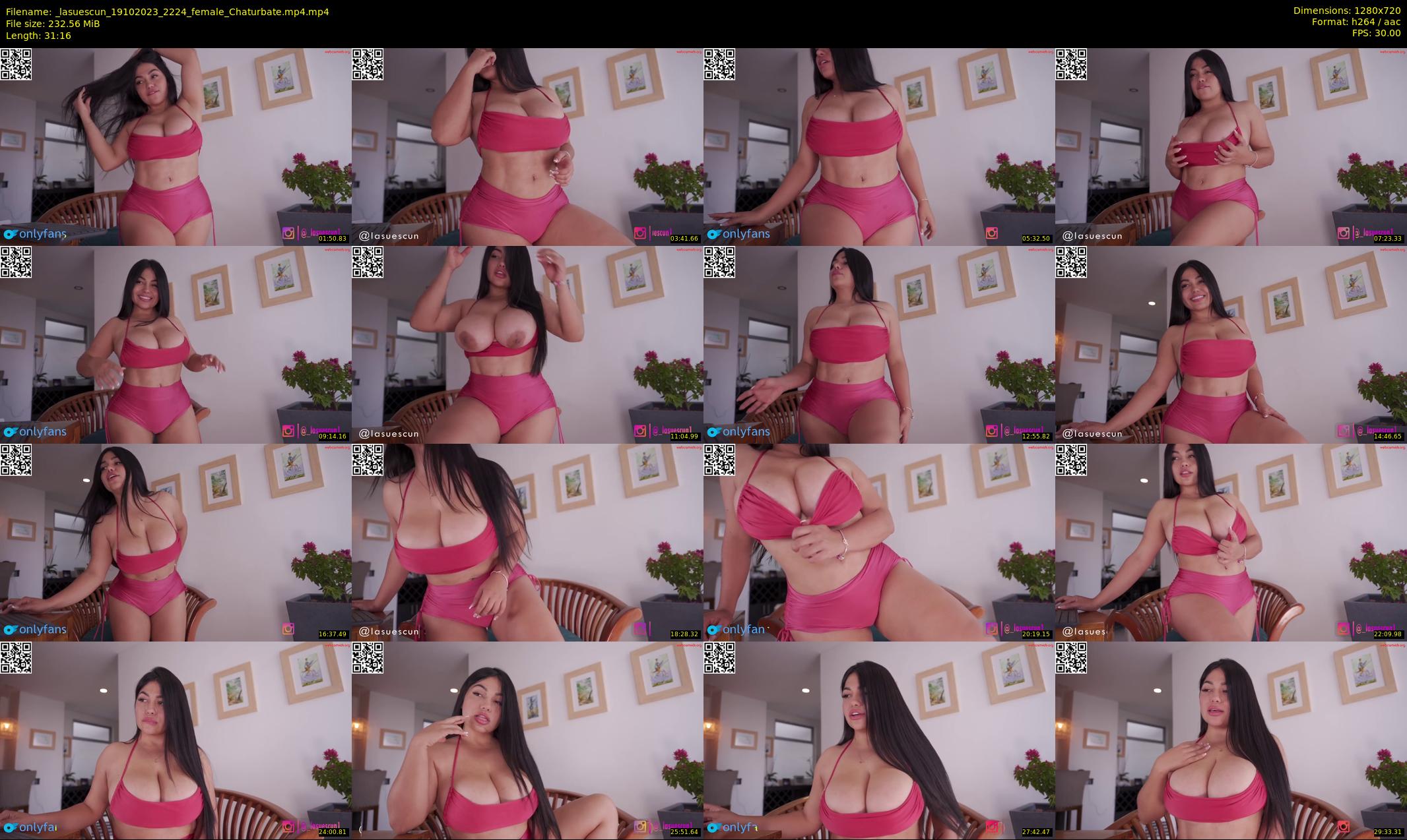 _lasuescun — 32 minute Chaturbate female cam show recording, 720p, Oct 19, 2023