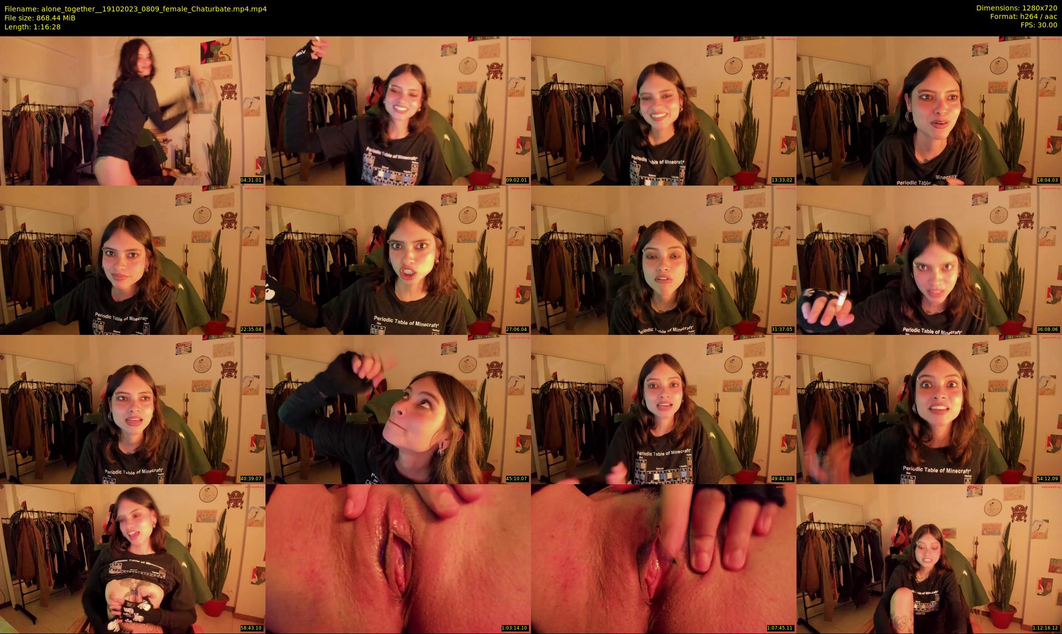 alone_together_ — 77 minute Chaturbate female cam show recording, 720p, Oct 19, 2023