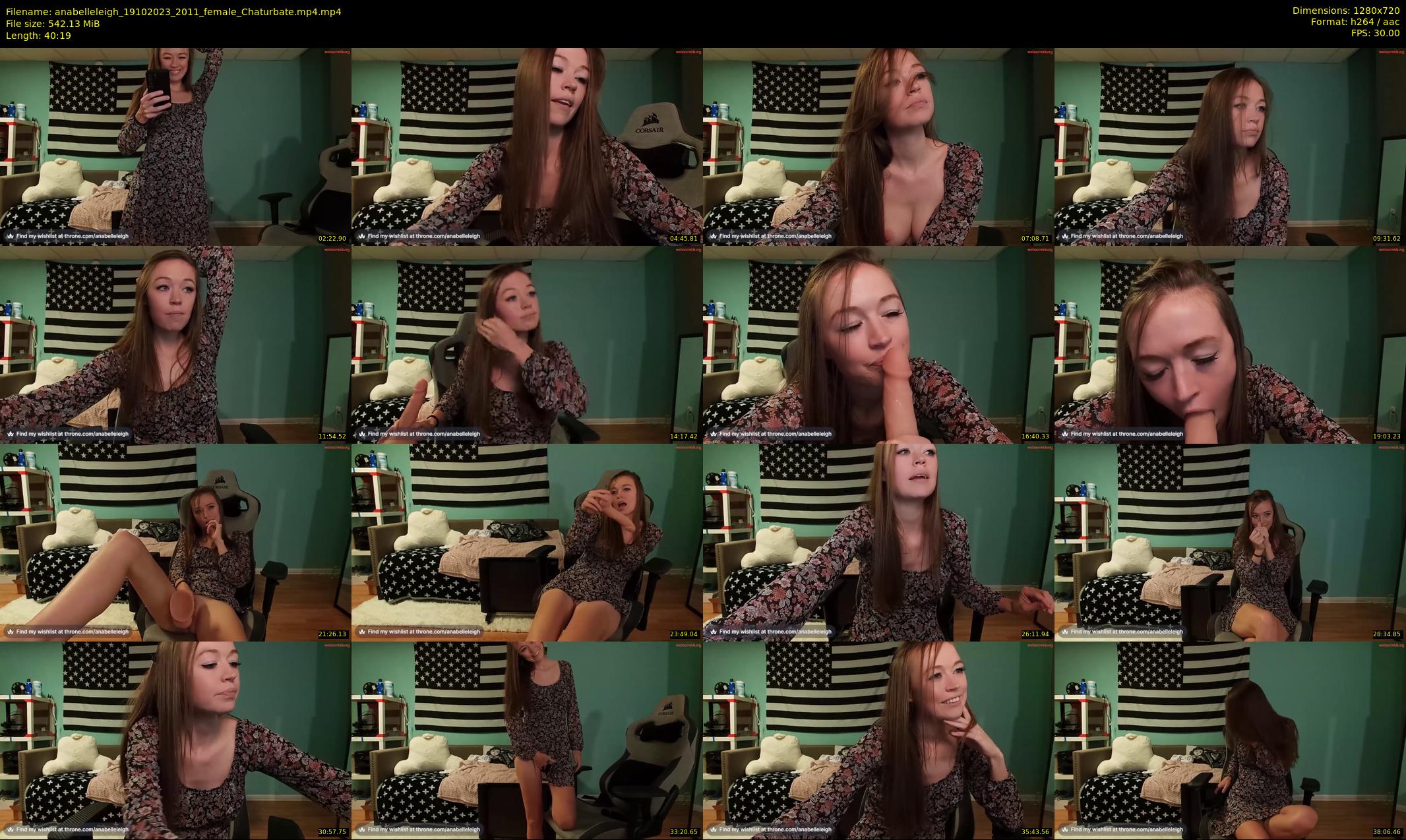 anabelleleigh — 41 minute Chaturbate female cam show recording, 720p, Oct 19, 2023