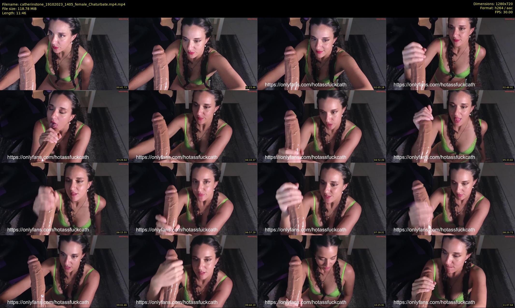 catherinstone — 12 minute Chaturbate female cam show recording, 720p, Oct 19, 2023