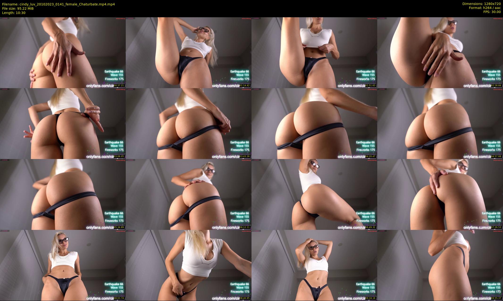 cindy_luv — 11 minute Chaturbate couple cam show recording, 720p, Oct 20, 2023