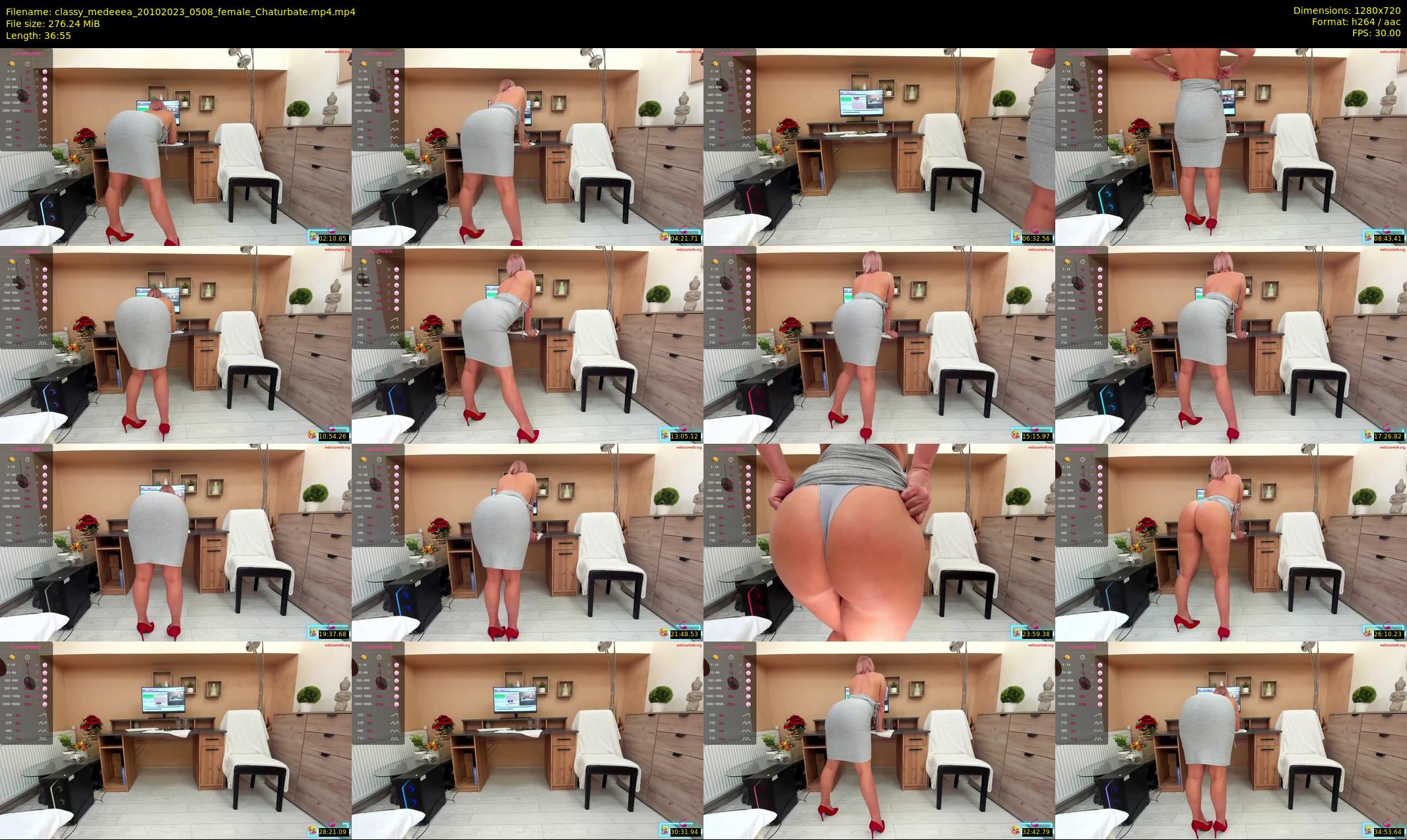 classy_medeeea — 37 minute Chaturbate female cam show recording, 720p, Oct 20, 2023