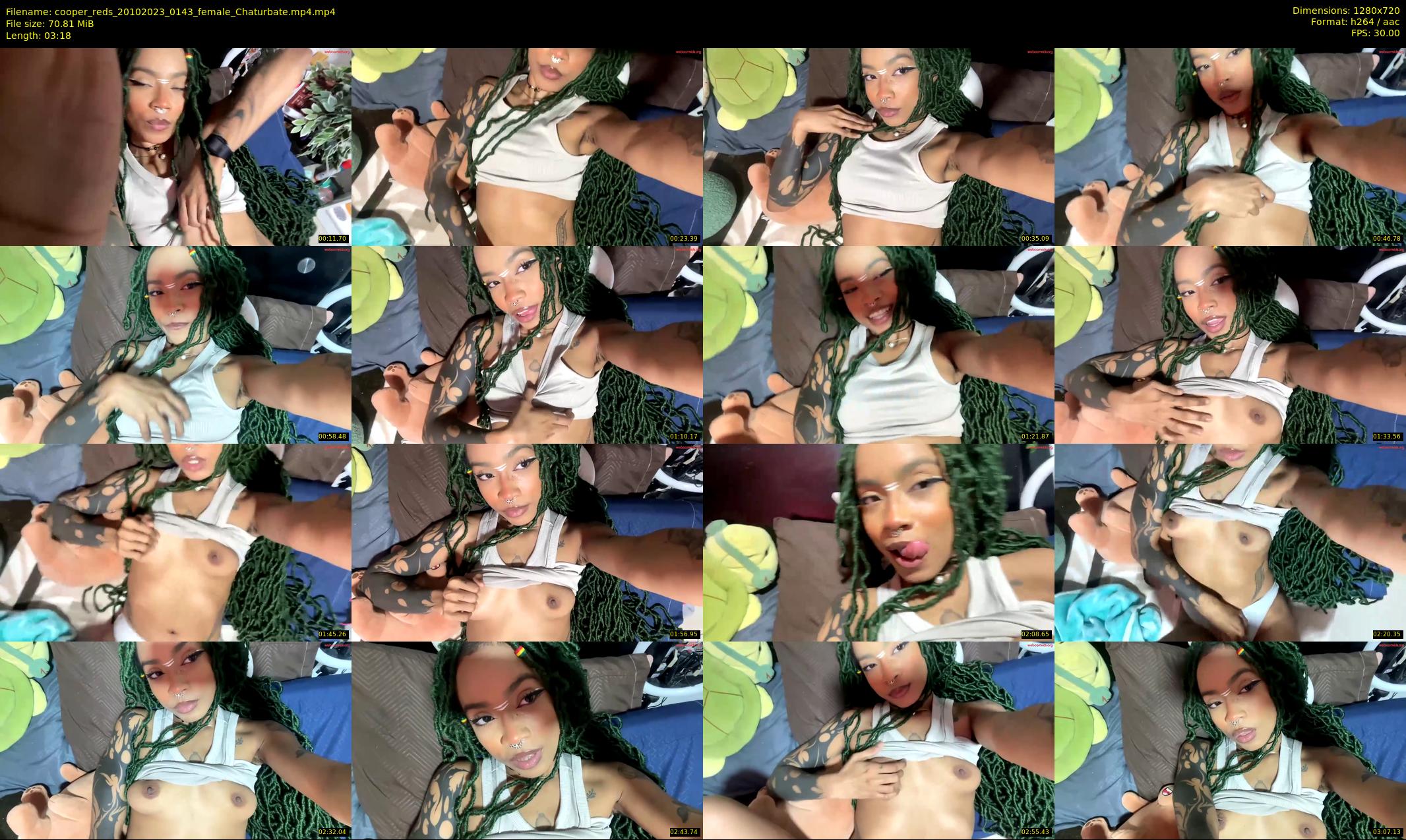 cooper_reds — 4 minute Chaturbate female cam show recording, 720p, Oct 20, 2023