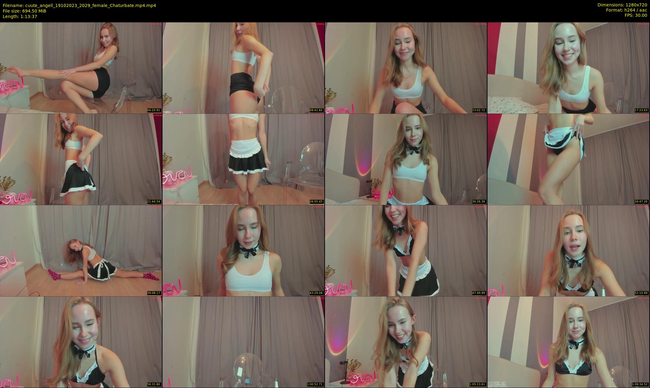 cuute_angell — 74 minute Chaturbate female cam show recording, 720p, Oct 19, 2023