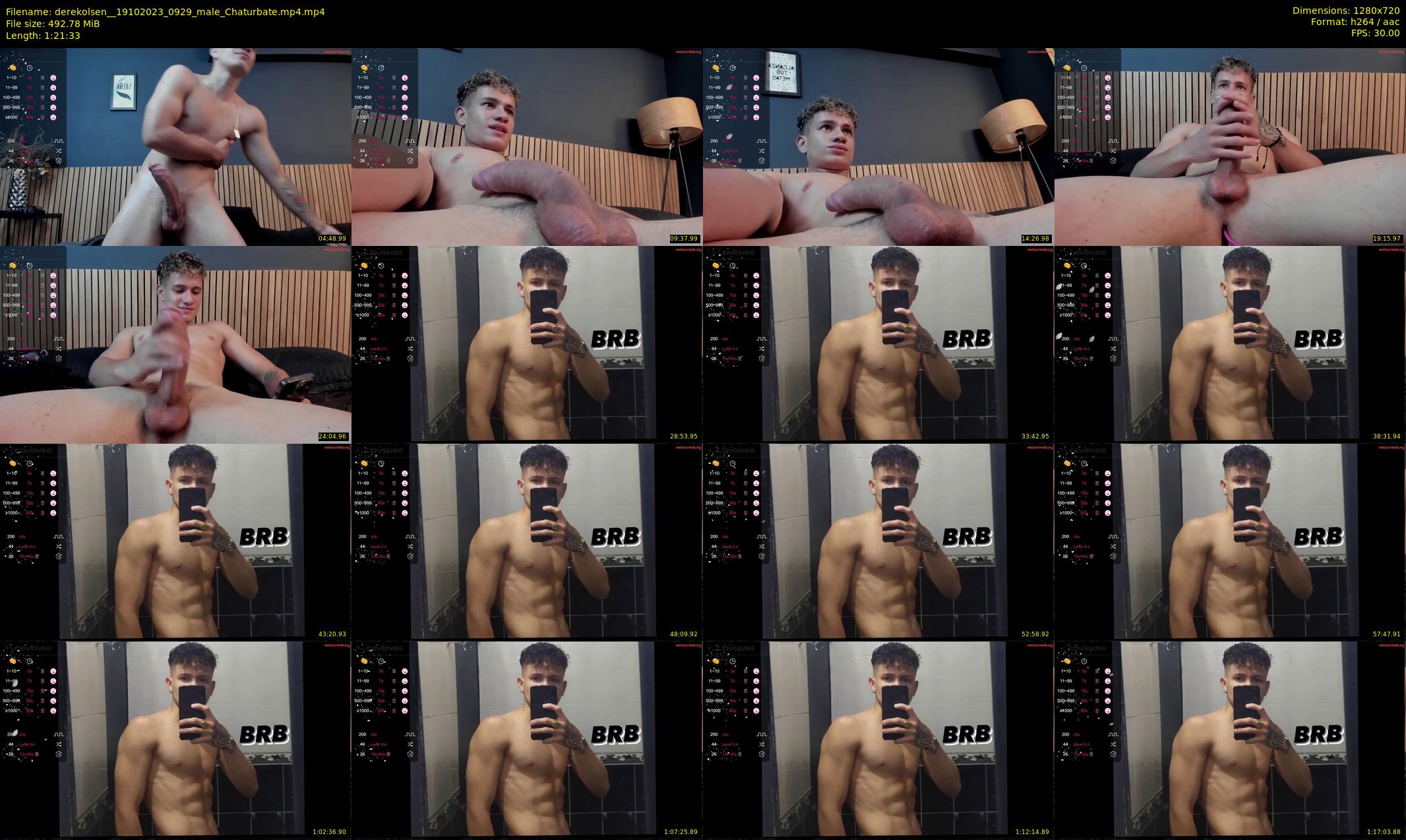 derekolsen_ — 82 minute Chaturbate male cam show recording, 720p, Oct 19, 2023
