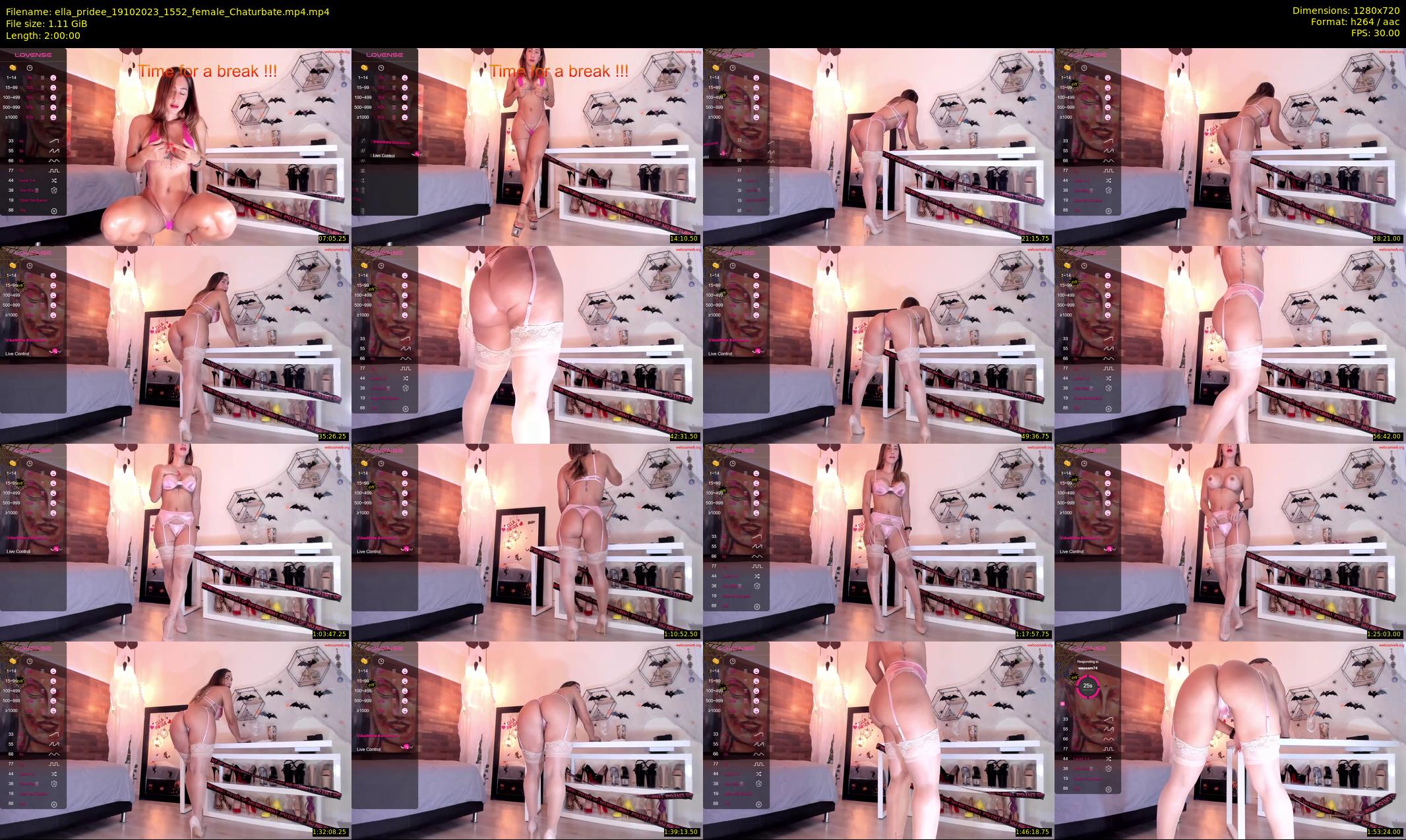 ella_pridee — 120 minute Chaturbate female cam show recording, 720p, Oct 19, 2023