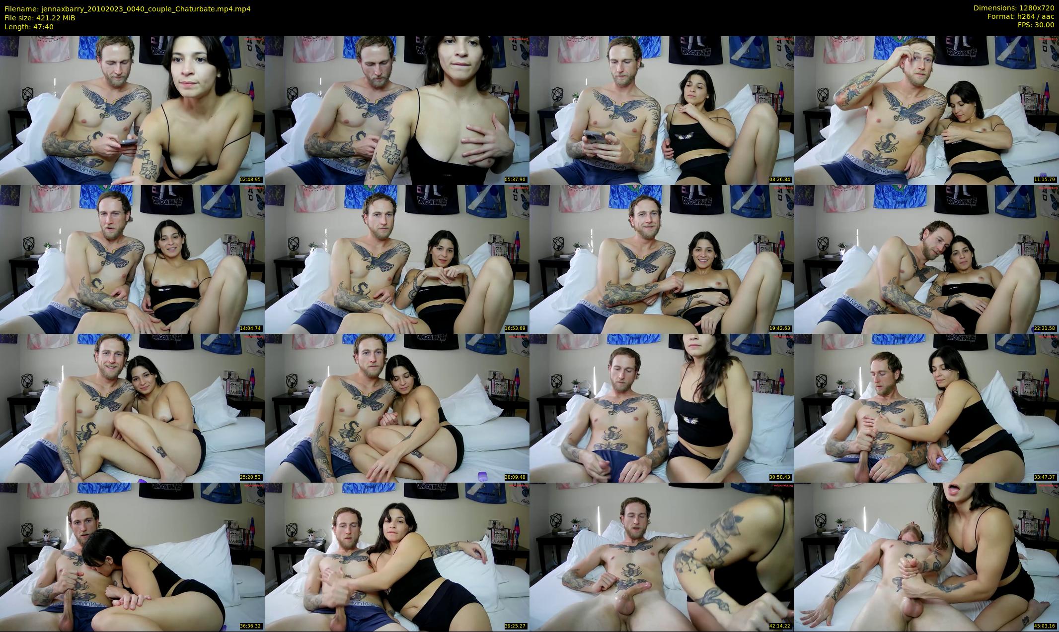 jennaxbarry — 48 minute Chaturbate couple cam show recording, 720p, Oct 20, 2023