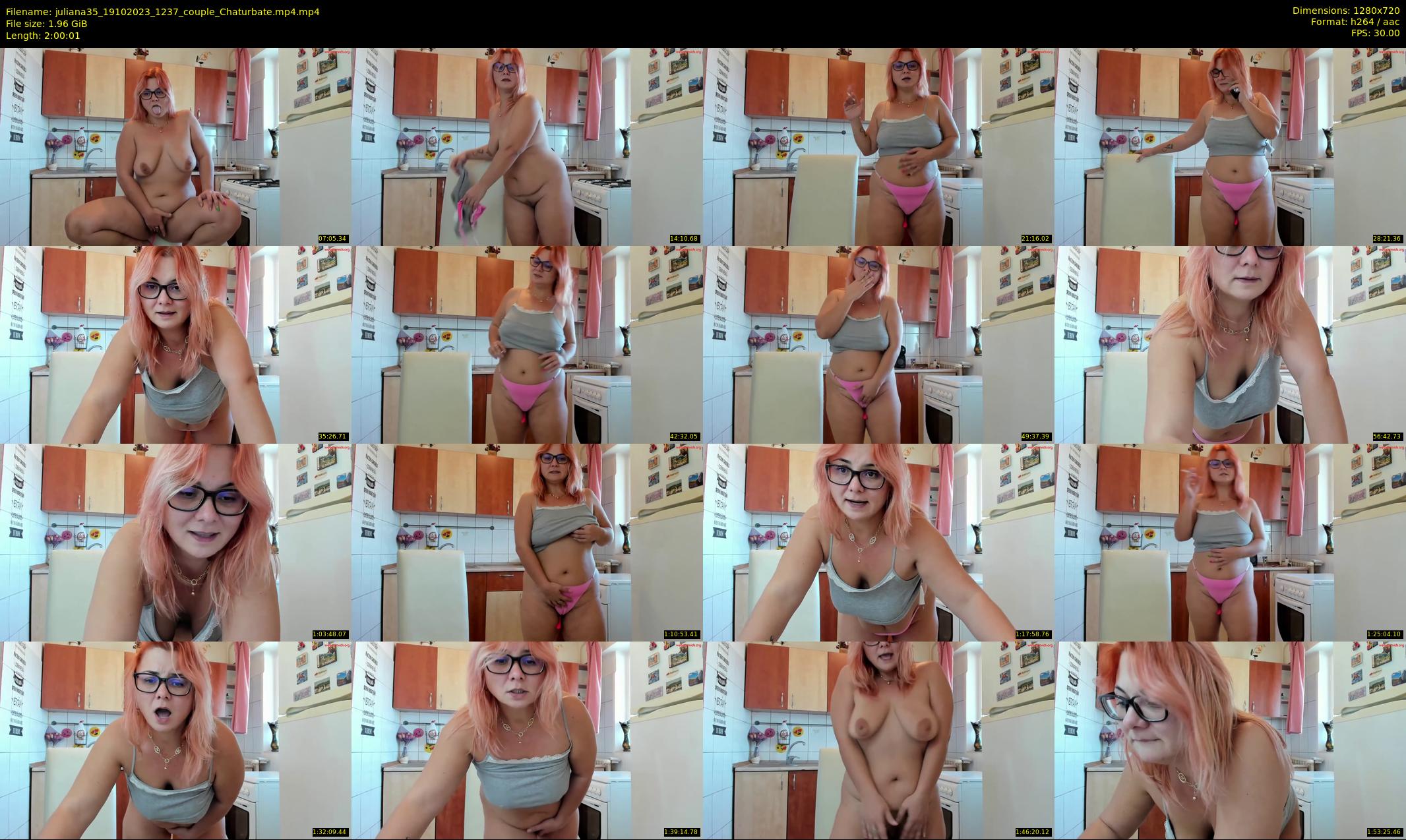 juliana35 — 121 minute Chaturbate couple cam show recording, 720p, Oct 19, 2023