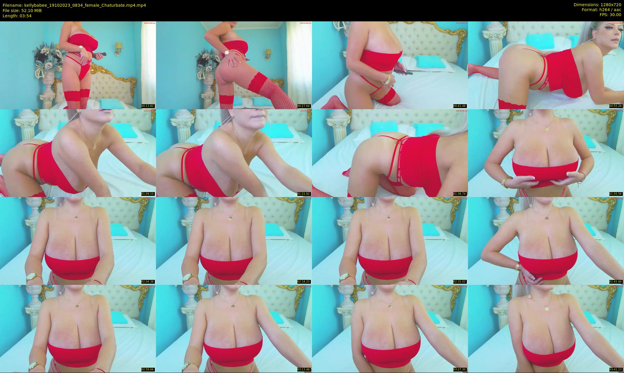 kellybabee — 4 minute Chaturbate female cam show recording, 720p, Oct 19, 2023
