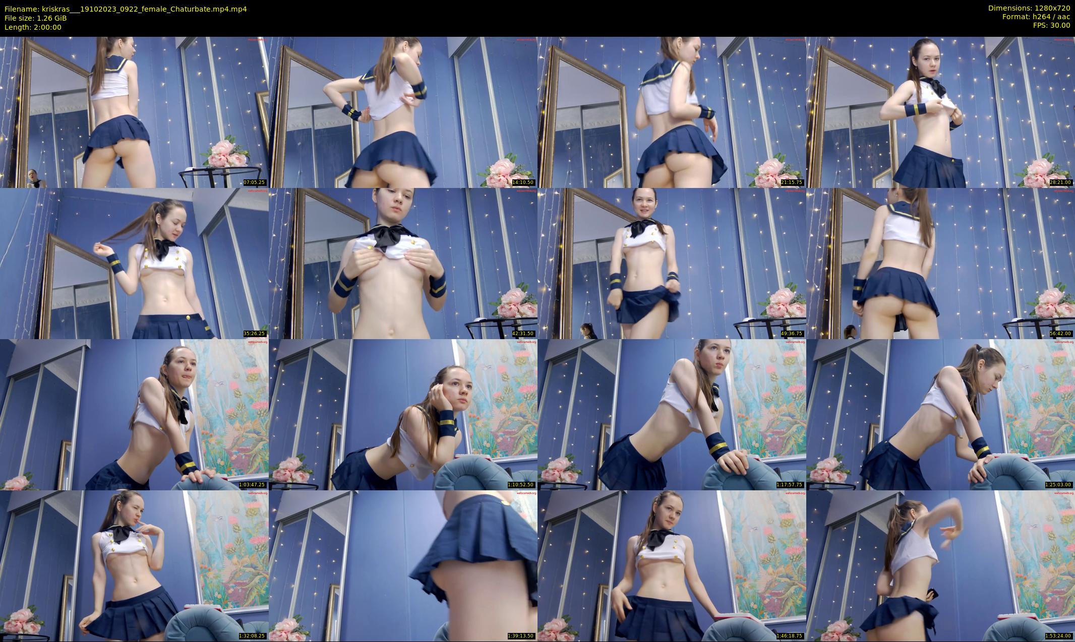 kriskras__ — 120 minute Chaturbate female cam show recording, 720p, Oct 19, 2023