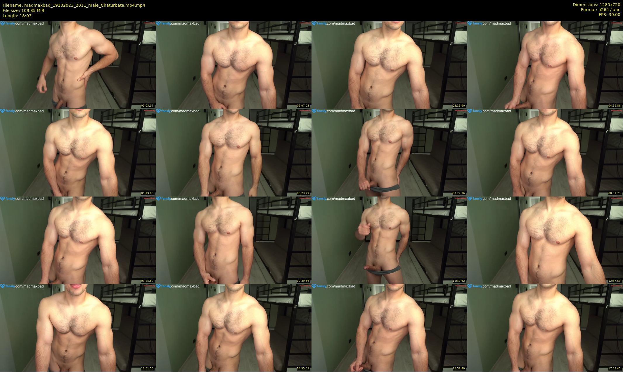 madmaxbad — 19 minute Chaturbate male cam show recording, 720p, Oct 19, 2023