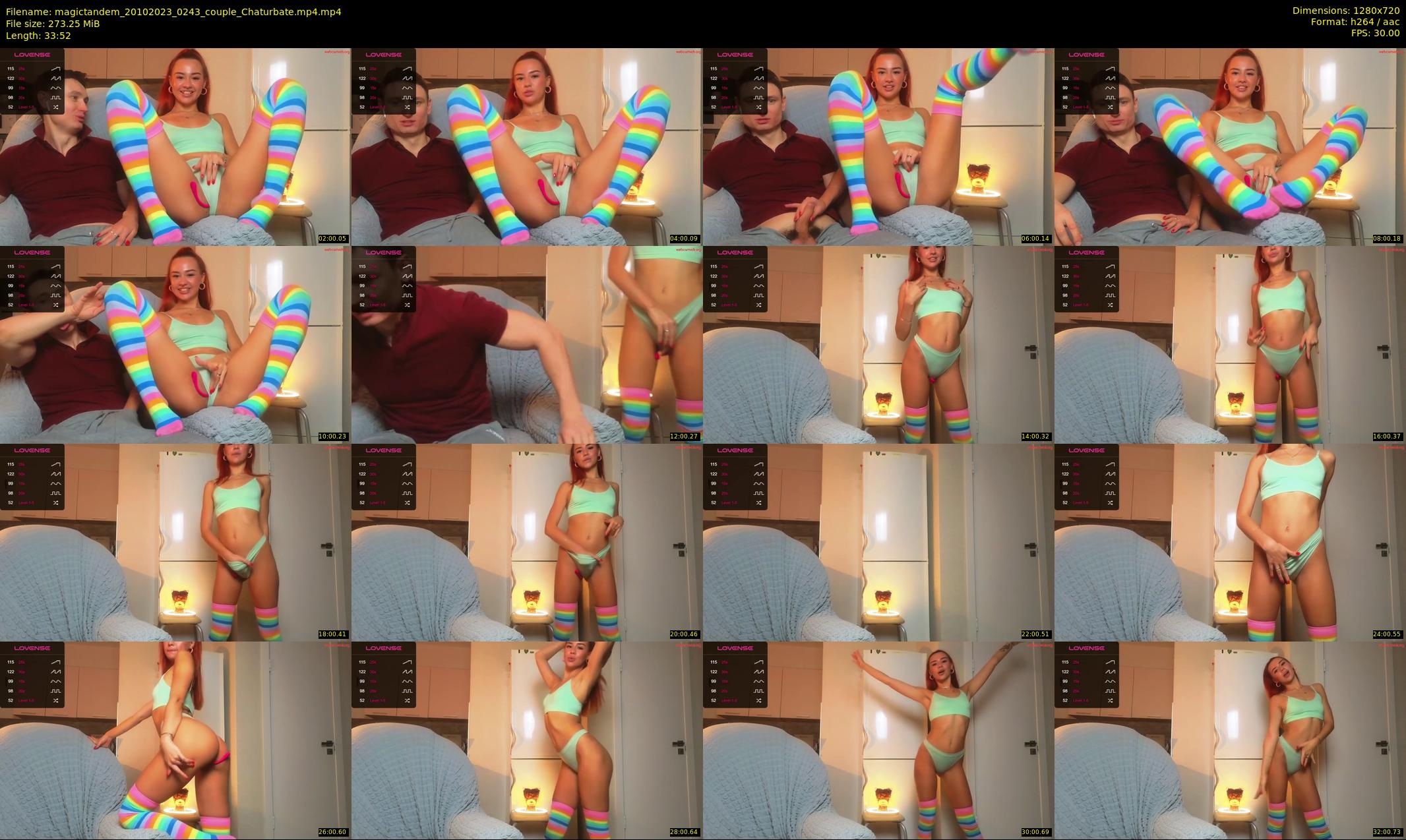 magictandem — 34 minute Chaturbate couple cam show recording, 720p, Oct 20, 2023