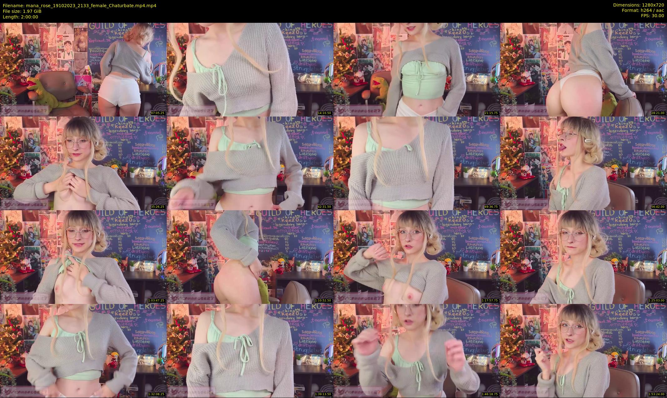 mana_rose — 120 minute Chaturbate female cam show recording, 720p, Oct 19, 2023