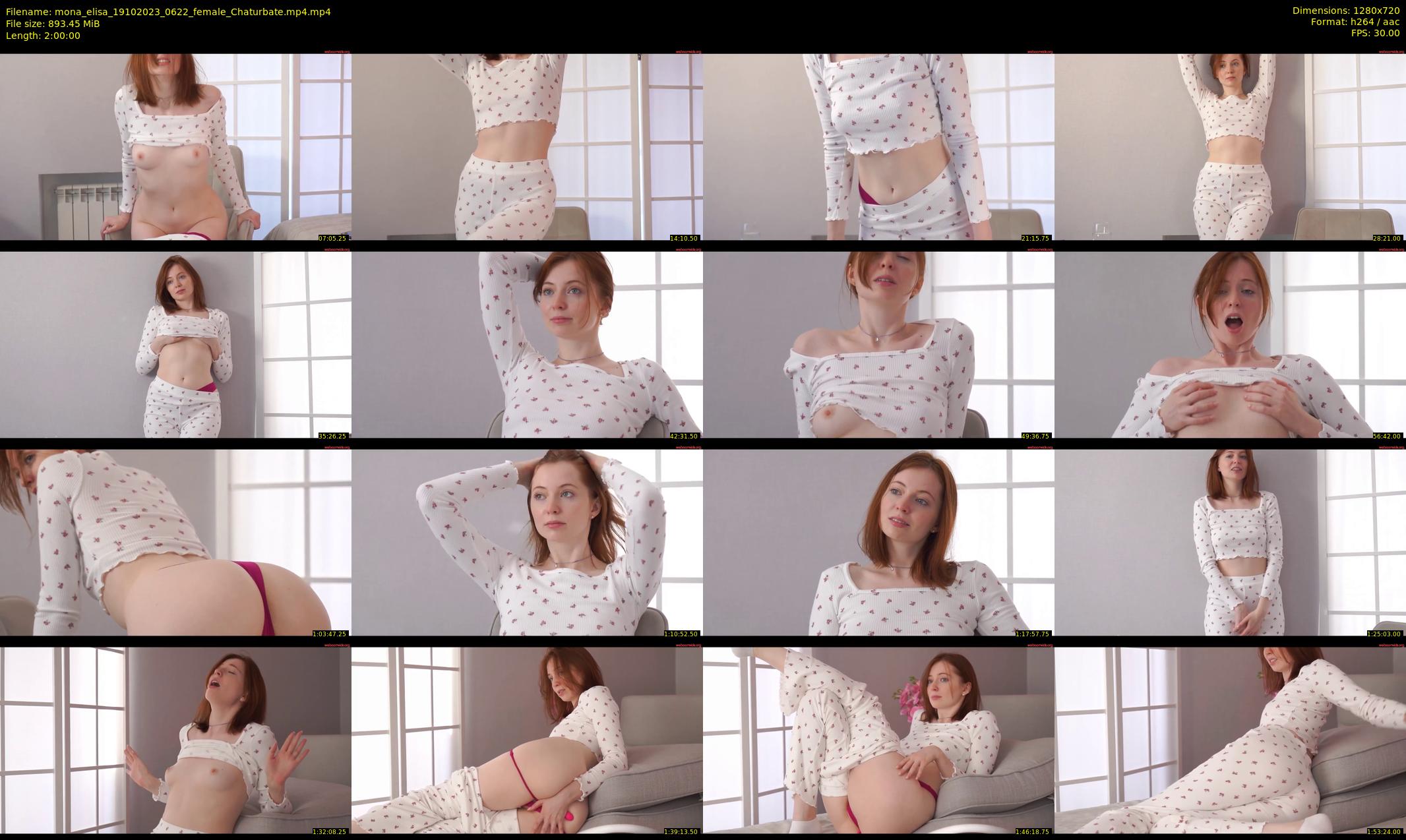 mona_elisa — 120 minute Chaturbate female cam show recording, 720p, Oct 19, 2023