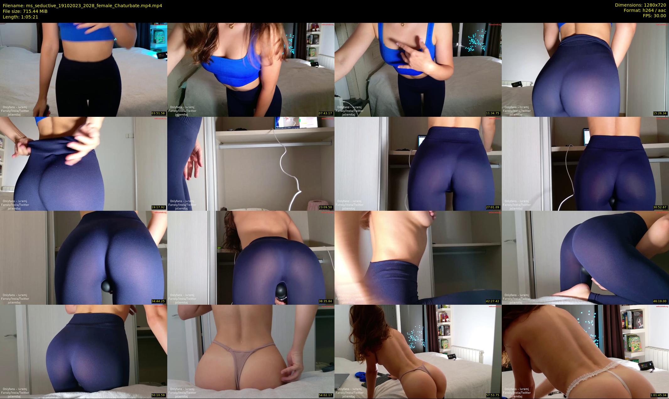 ms_seductive — 66 minute Chaturbate female cam show recording, 720p, Oct 19, 2023