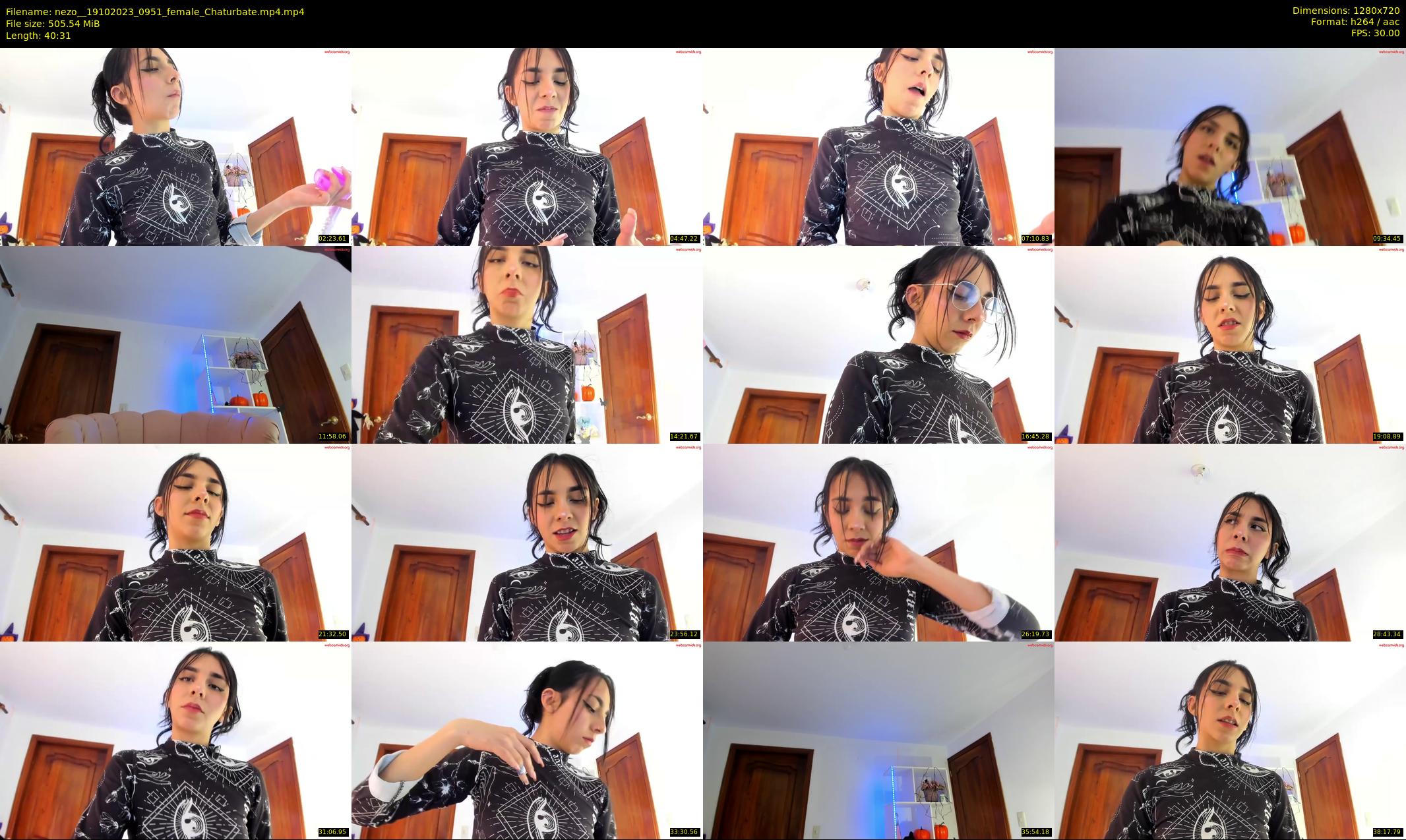 nezo_ — 41 minute Chaturbate female cam show recording, 720p, Oct 19, 2023