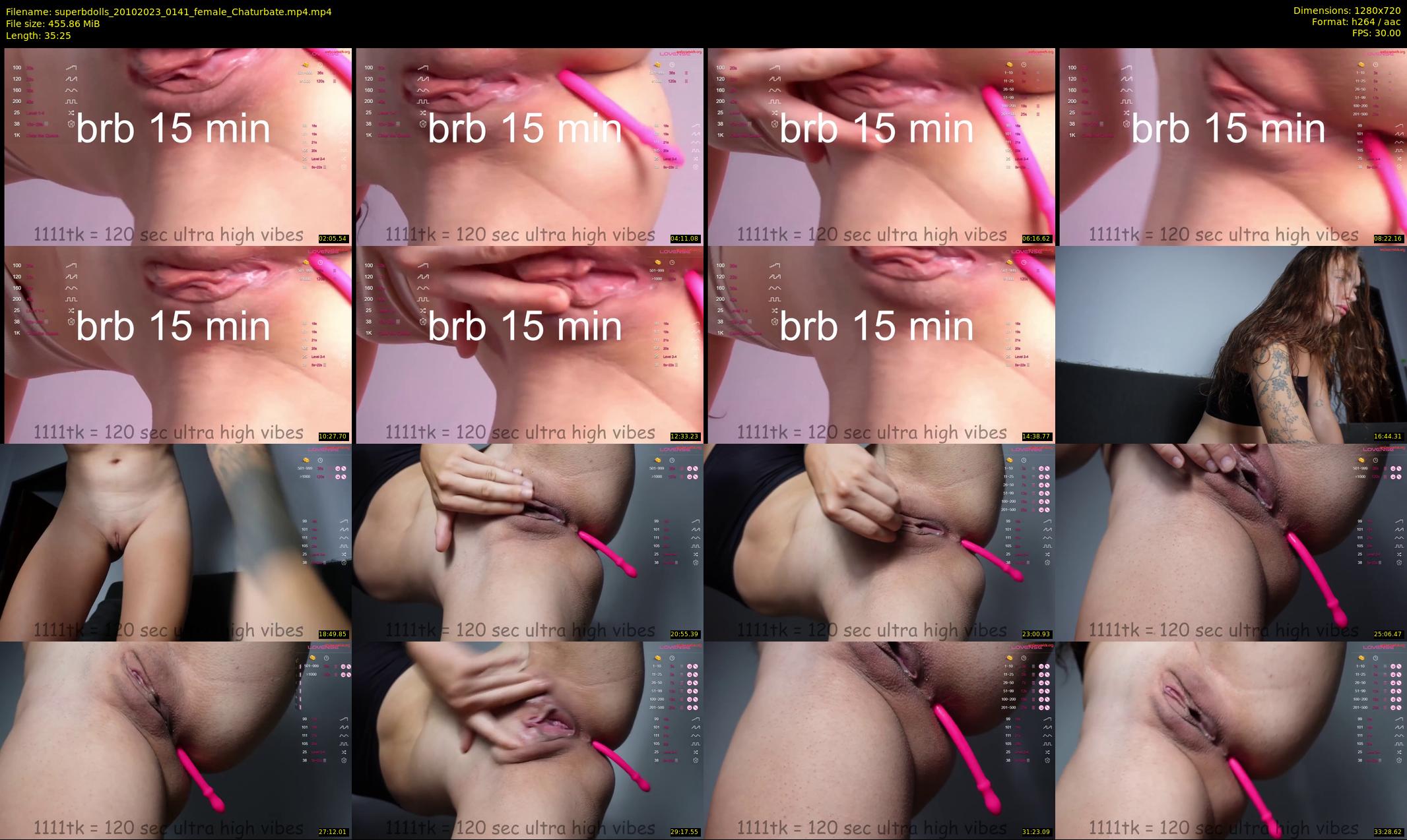 superbdolls — 36 minute Chaturbate couple cam show recording, 720p, Oct 20, 2023