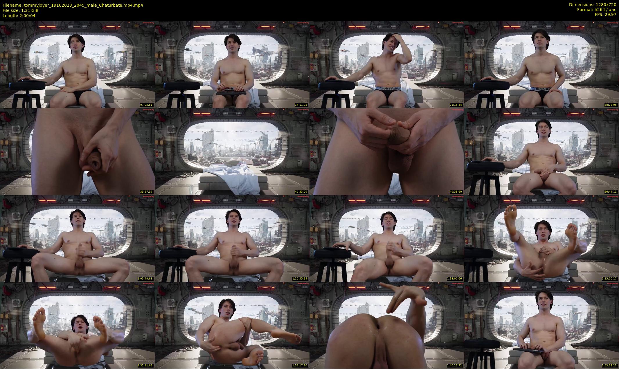 tommyjoyer — 121 minute Chaturbate male cam show recording, 720p, Oct 19, 2023