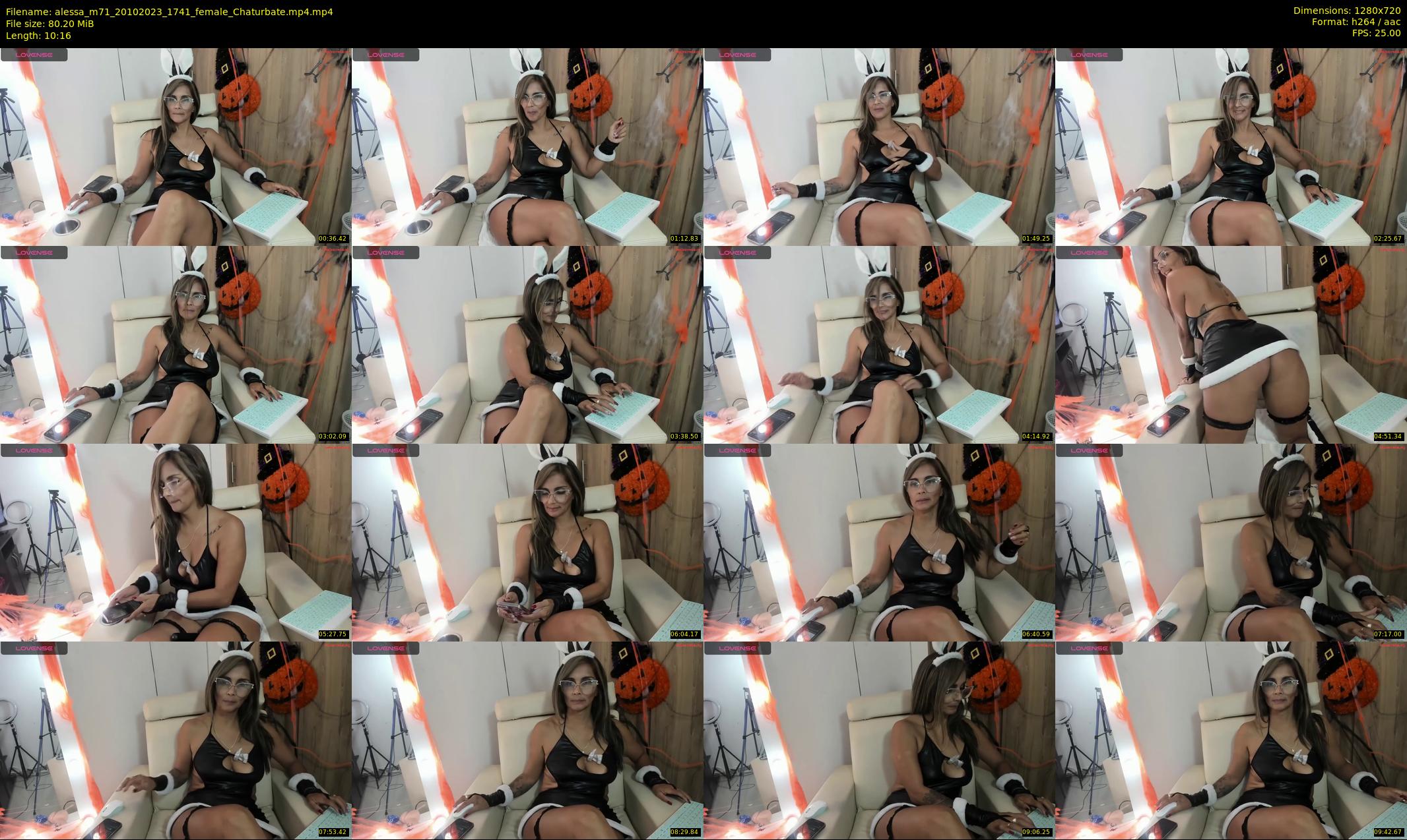 alessa_m71 — 11 minute Chaturbate female cam show recording, 720p, Oct 20, 2023