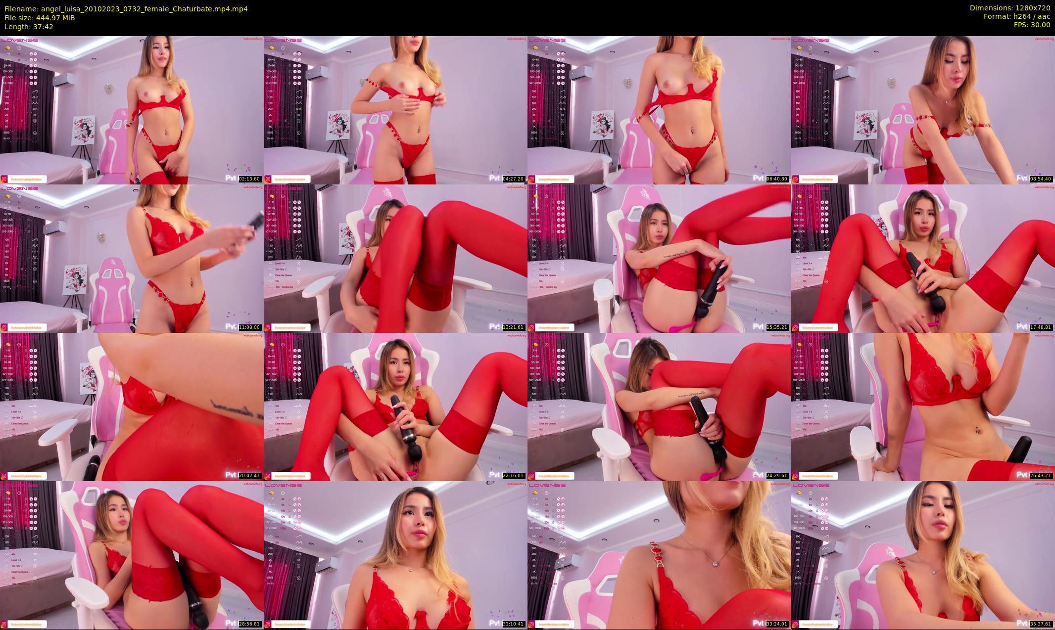 angel_luisa — 38 minute Chaturbate female cam show recording, 720p, Oct 20, 2023