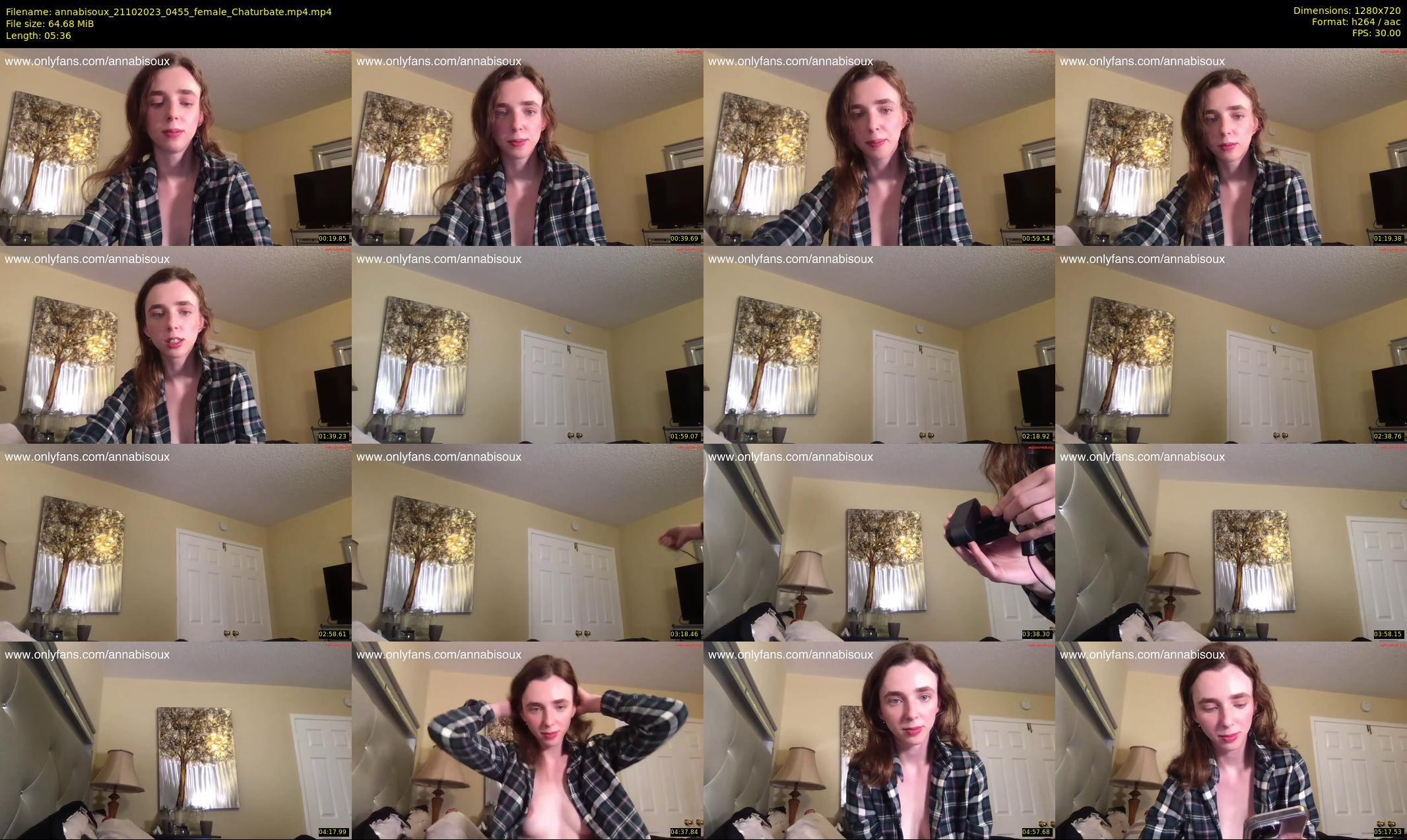 annabisoux — 6 minute Chaturbate female cam show recording, 720p, Oct 21, 2023