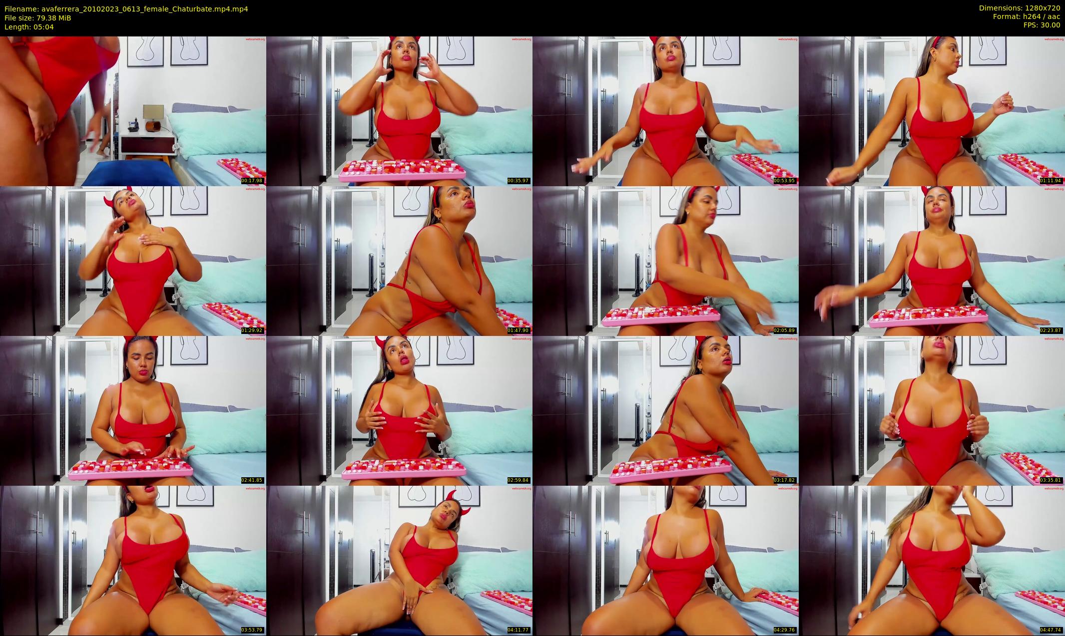 avaferrera — 6 minute Chaturbate female cam show recording, 720p, Oct 20, 2023