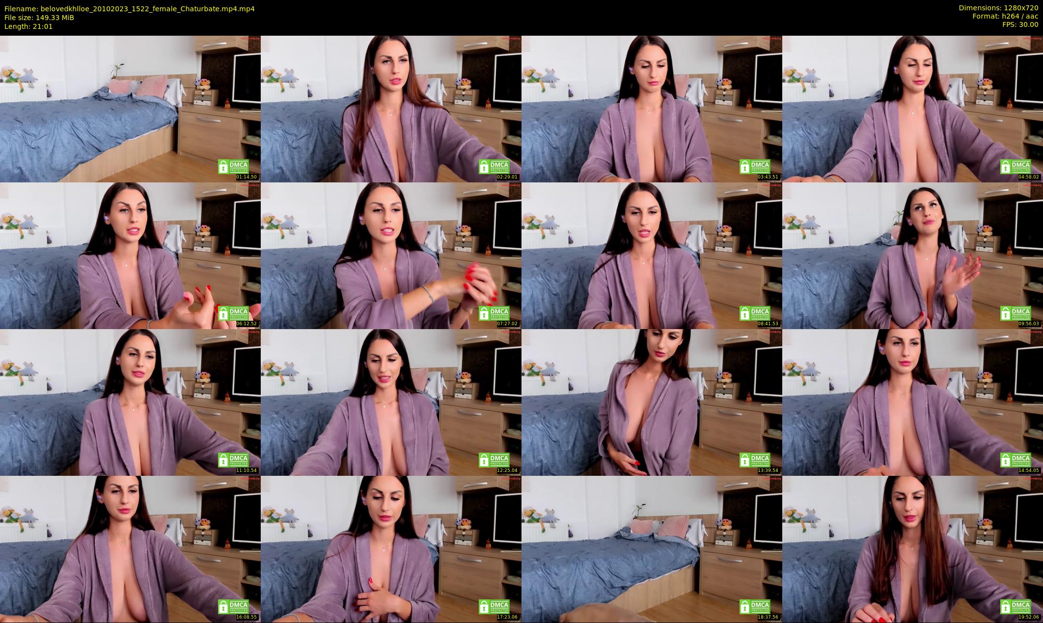 belovedkhlloe — 22 minute Chaturbate female cam show recording, 720p, Oct 20, 2023
