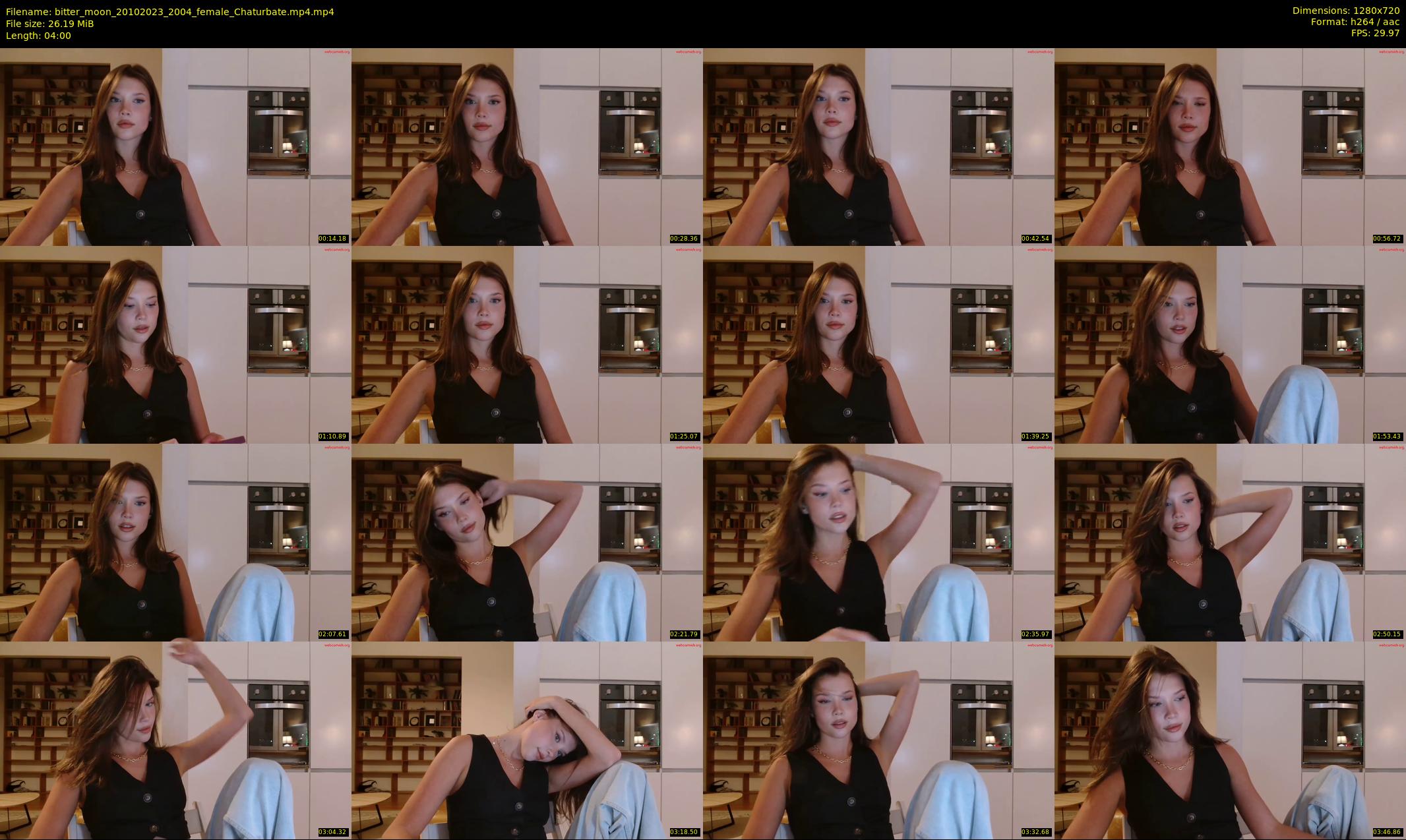 bitter_moon — 4 minute Chaturbate female cam show recording, 720p, Oct 20, 2023