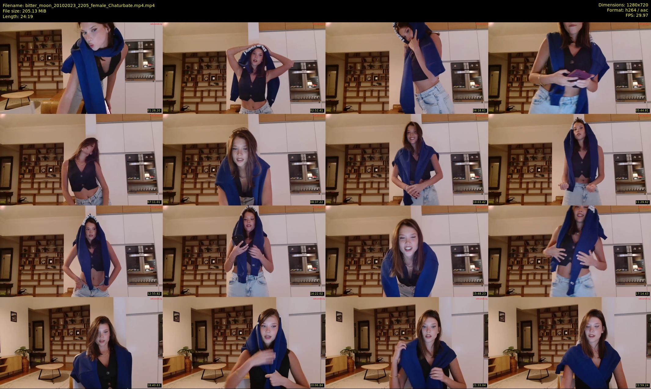 bitter_moon — 25 minute Chaturbate female cam show recording, 720p, Oct 20, 2023