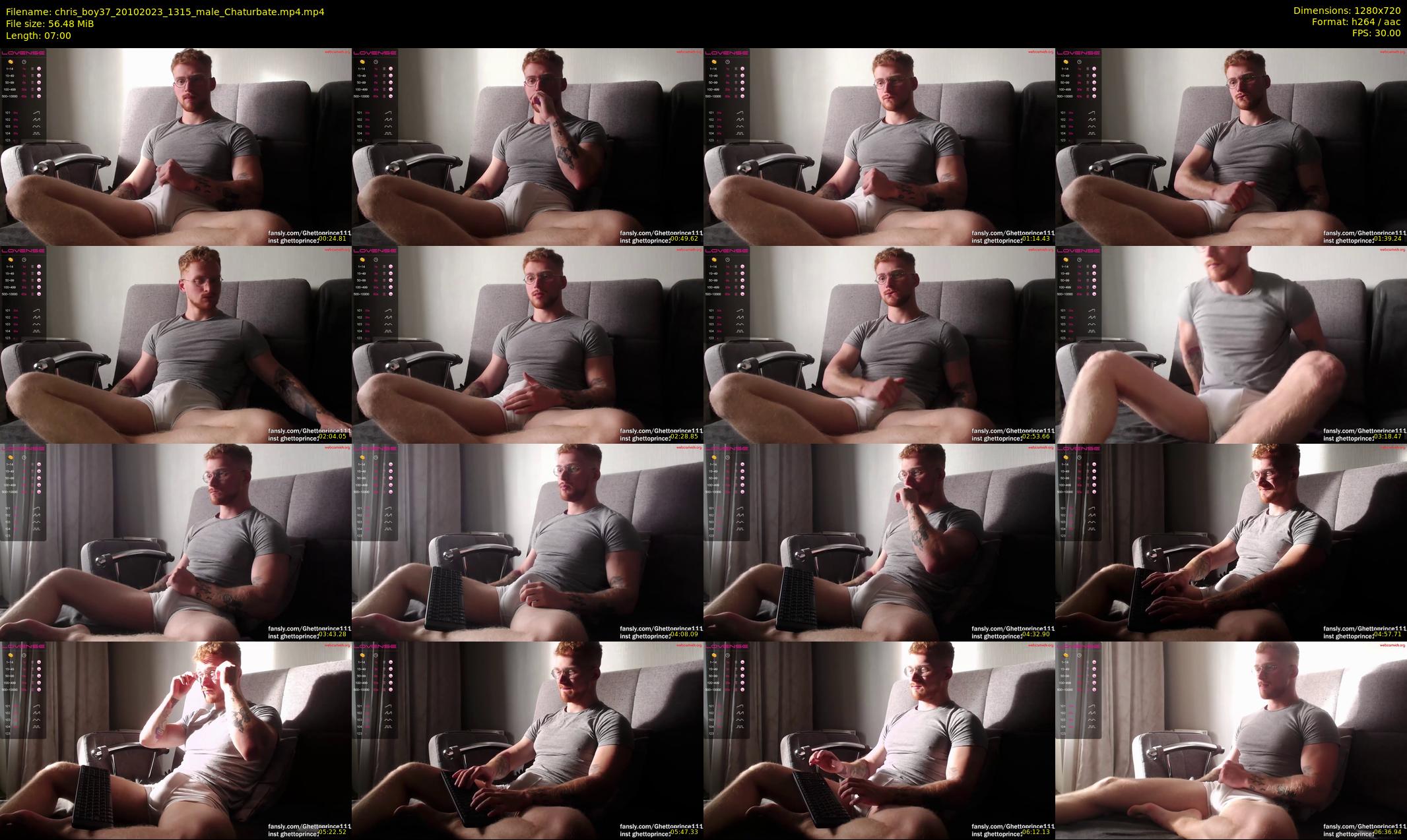 chris_boy37 — 7 minute Chaturbate male cam show recording, 720p, Oct 20, 2023