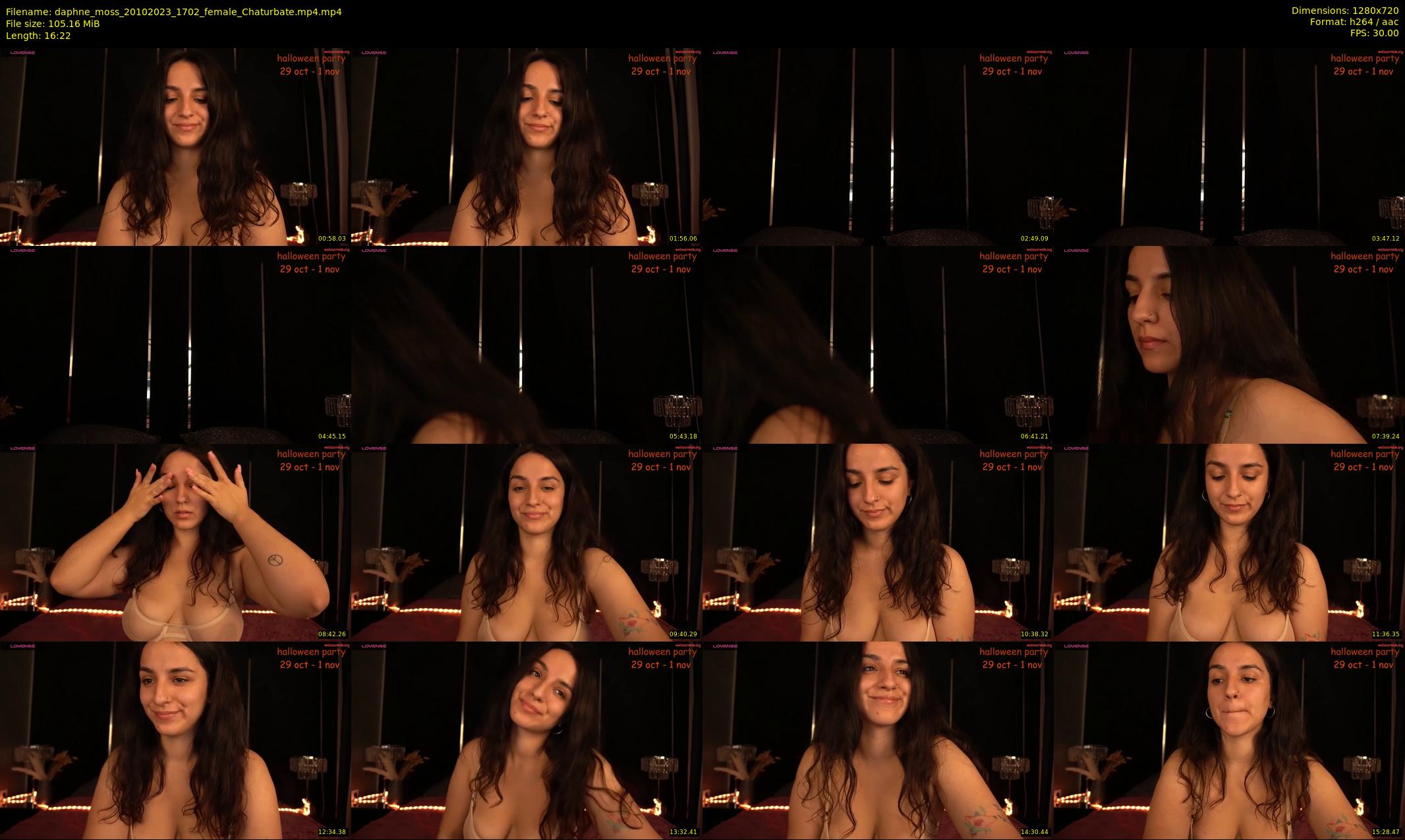 daphne_moss — 17 minute Chaturbate female cam show recording, 720p, Oct 20, 2023