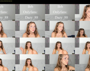 dazy_88 — 9 minute Chaturbate female cam show recording, 720p, Oct 21, 2023