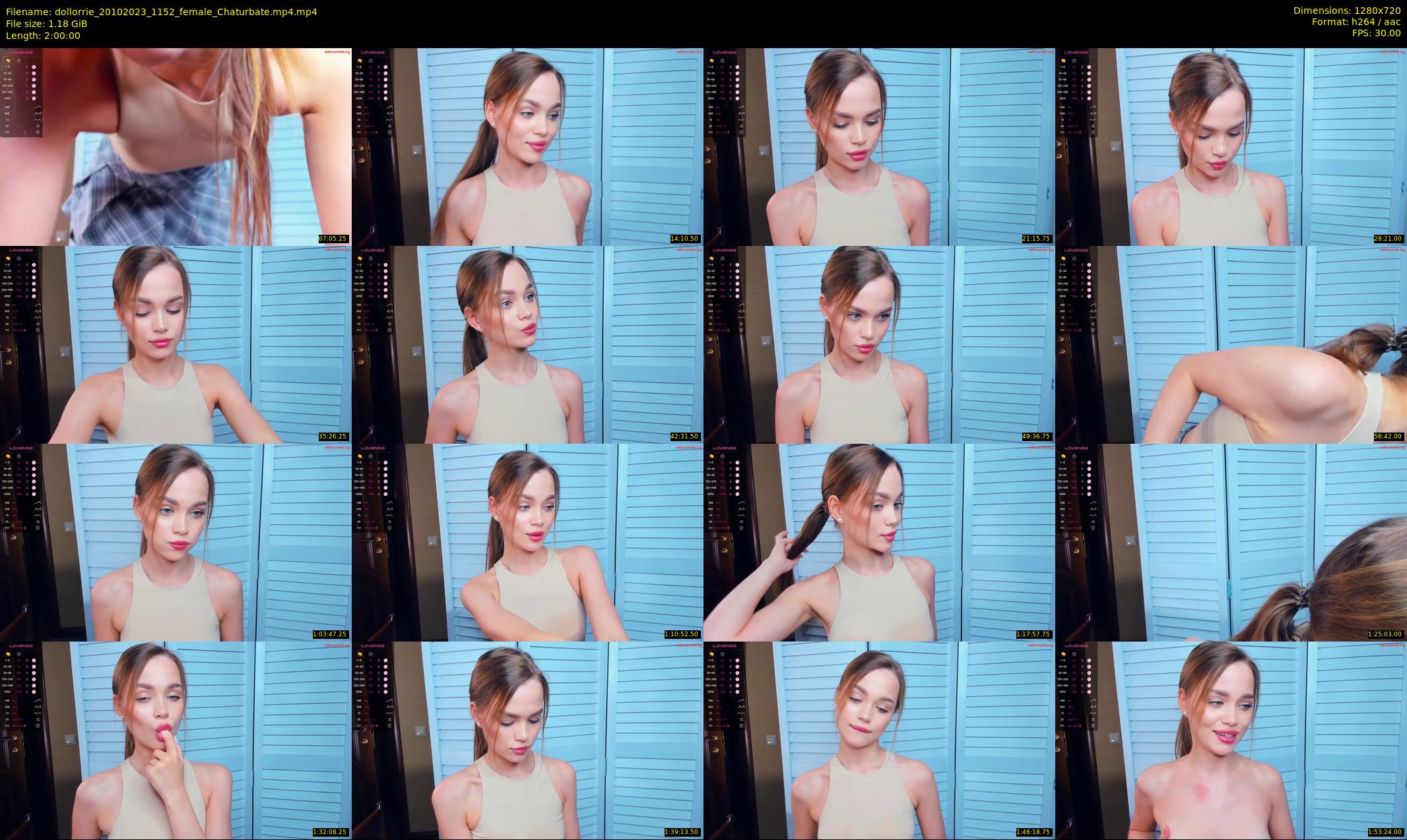 dollorrie — 120 minute Chaturbate couple cam show recording, 720p, Oct 20, 2023