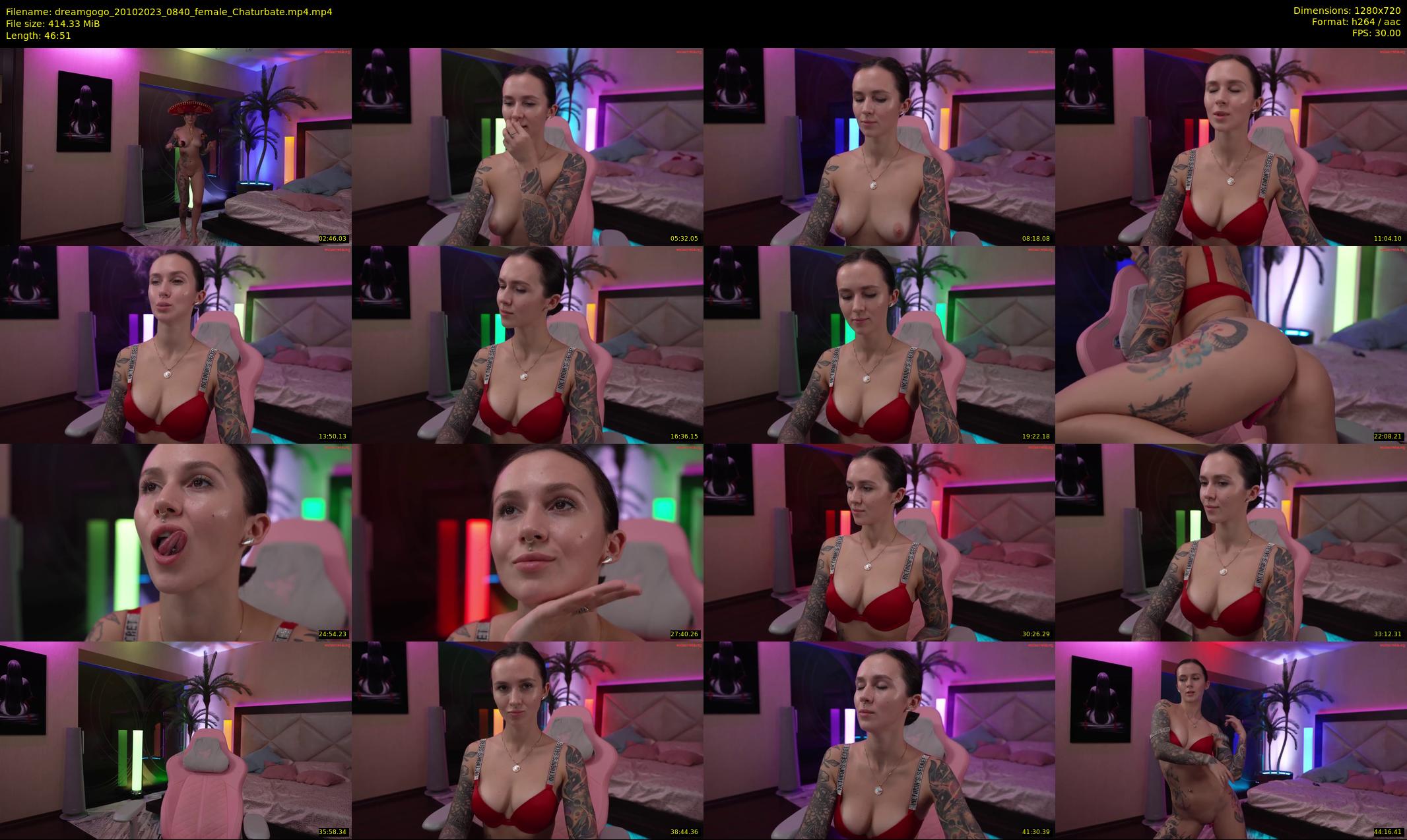 dreamgogo — 47 minute Chaturbate female cam show recording, 720p, Oct 20, 2023