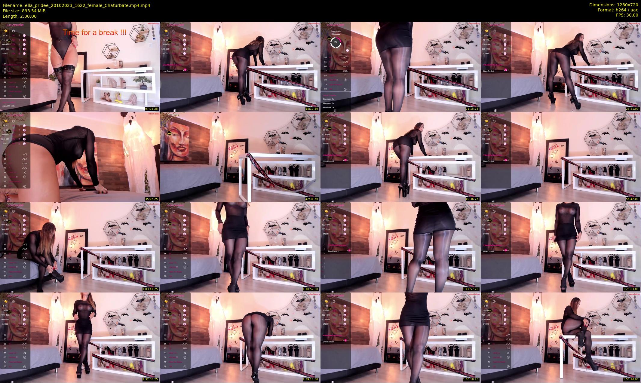 ella_pridee — 120 minute Chaturbate female cam show recording, 720p, Oct 20, 2023