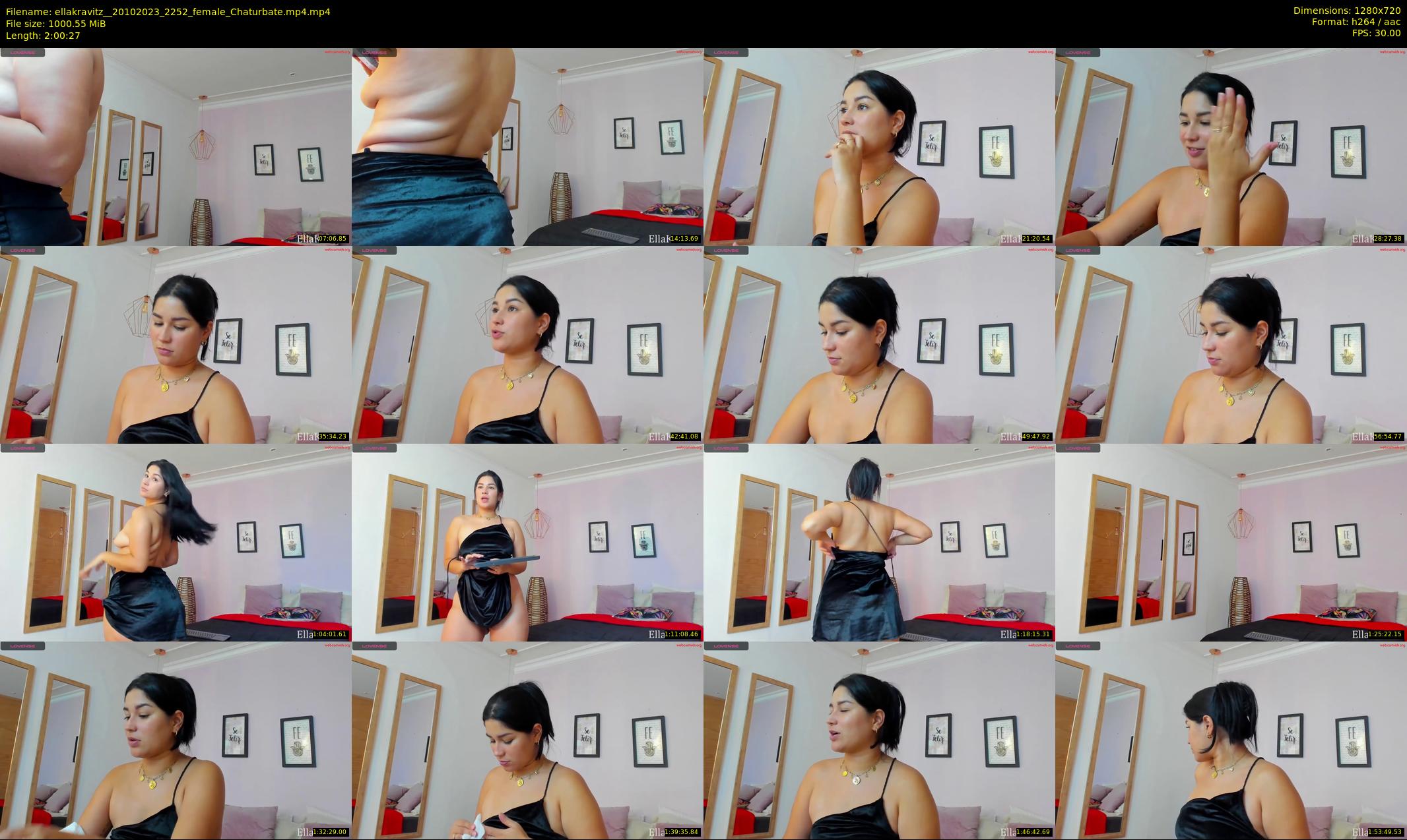 ellakravitz_ — 121 minute Chaturbate female cam show recording, 720p, Oct 20, 2023