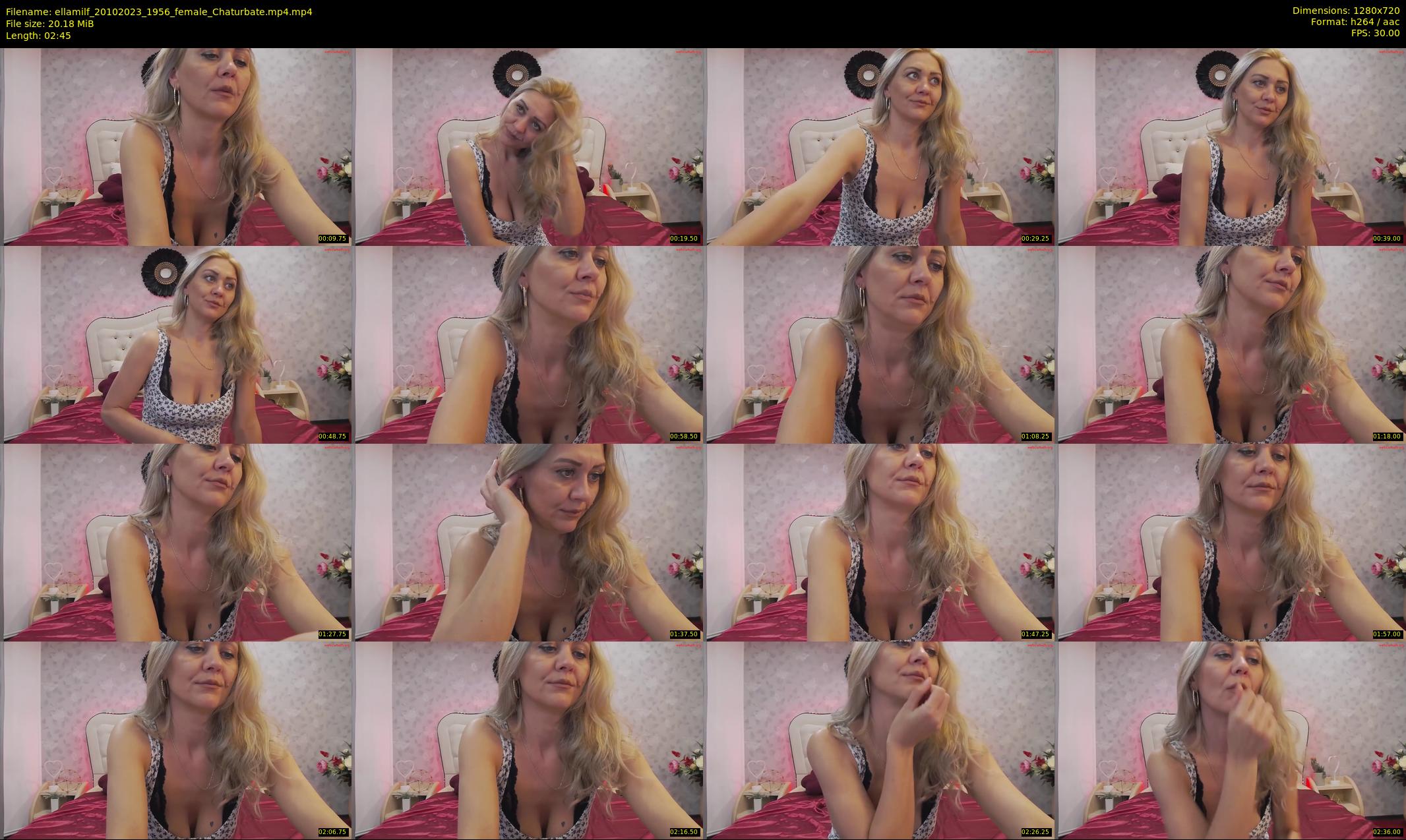 ellamilf — 3 minute Chaturbate female cam show recording, 720p, Oct 20, 2023