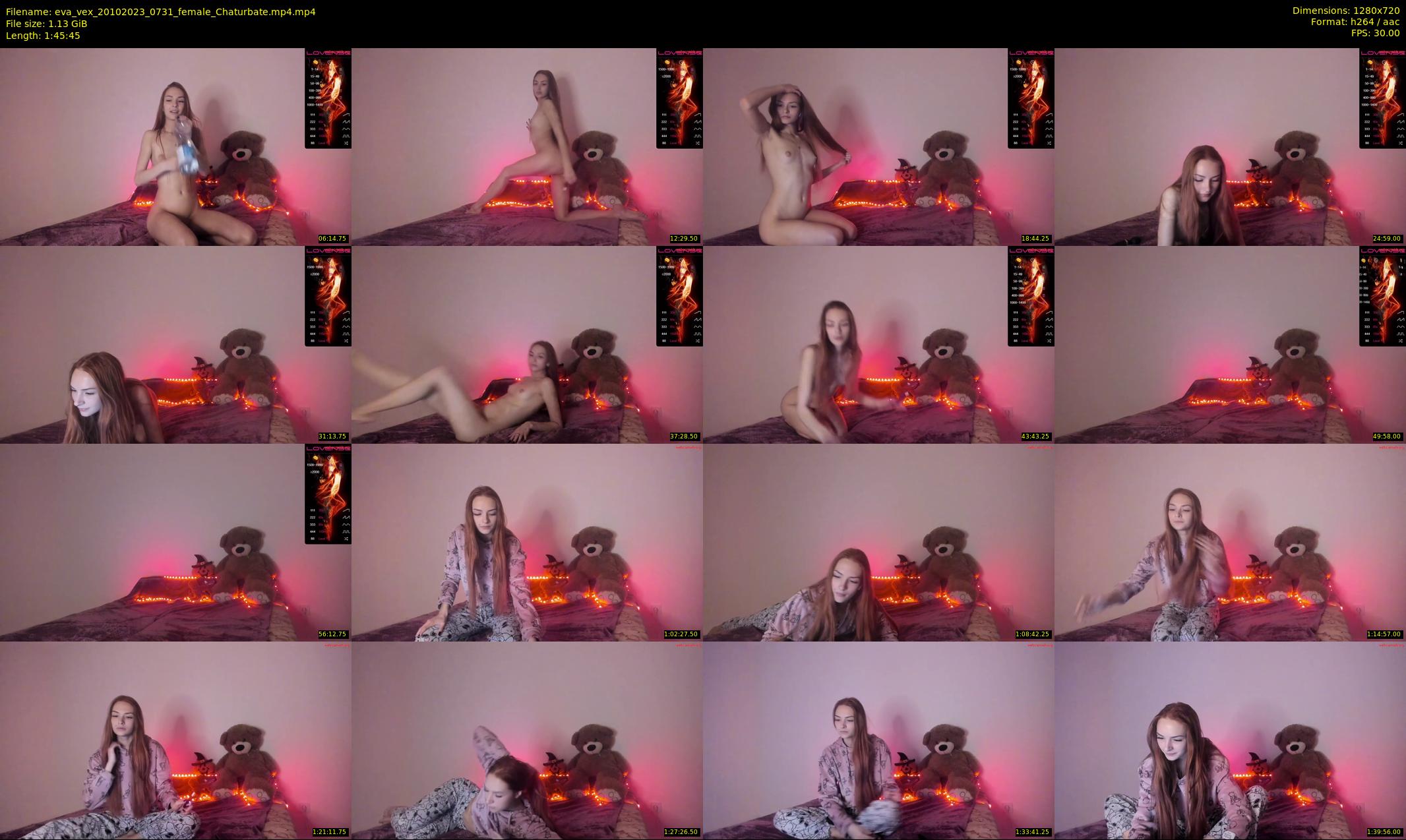 eva_vex — 106 minute Chaturbate female cam show recording, 720p, Oct 20, 2023