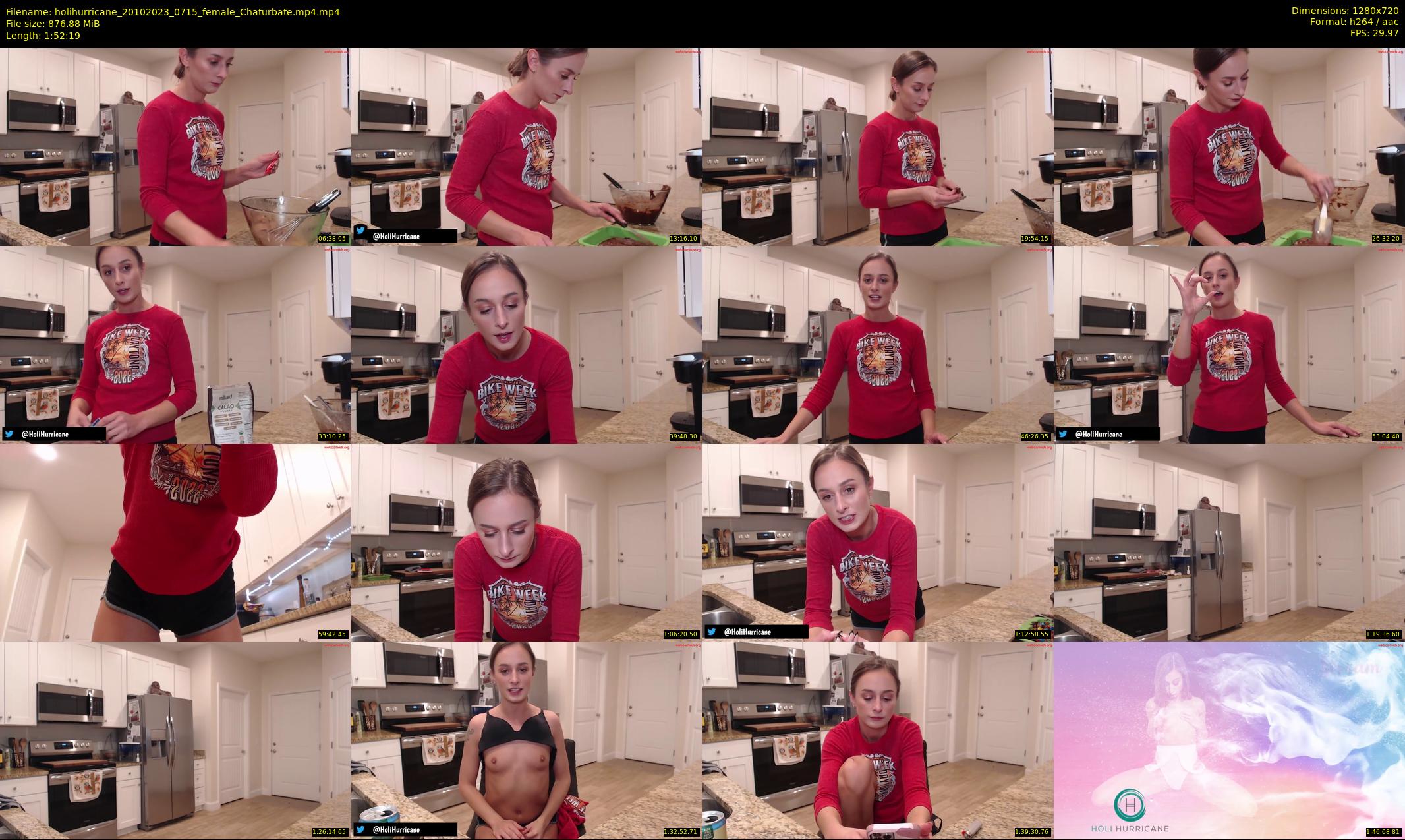 holihurricane — 113 minute Chaturbate female cam show recording, 720p, Oct 20, 2023