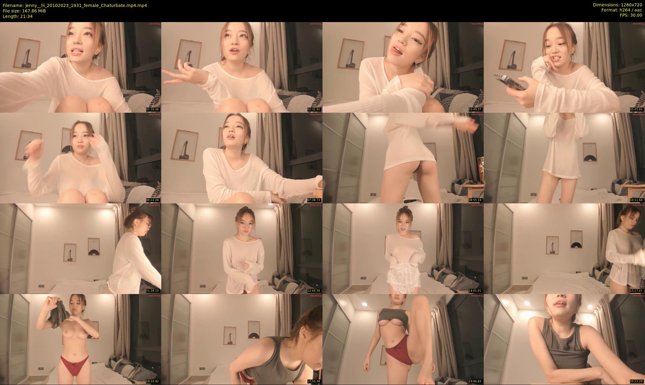 jenny__lii — 22 minute Chaturbate female cam show recording, 720p, Oct 20, 2023
