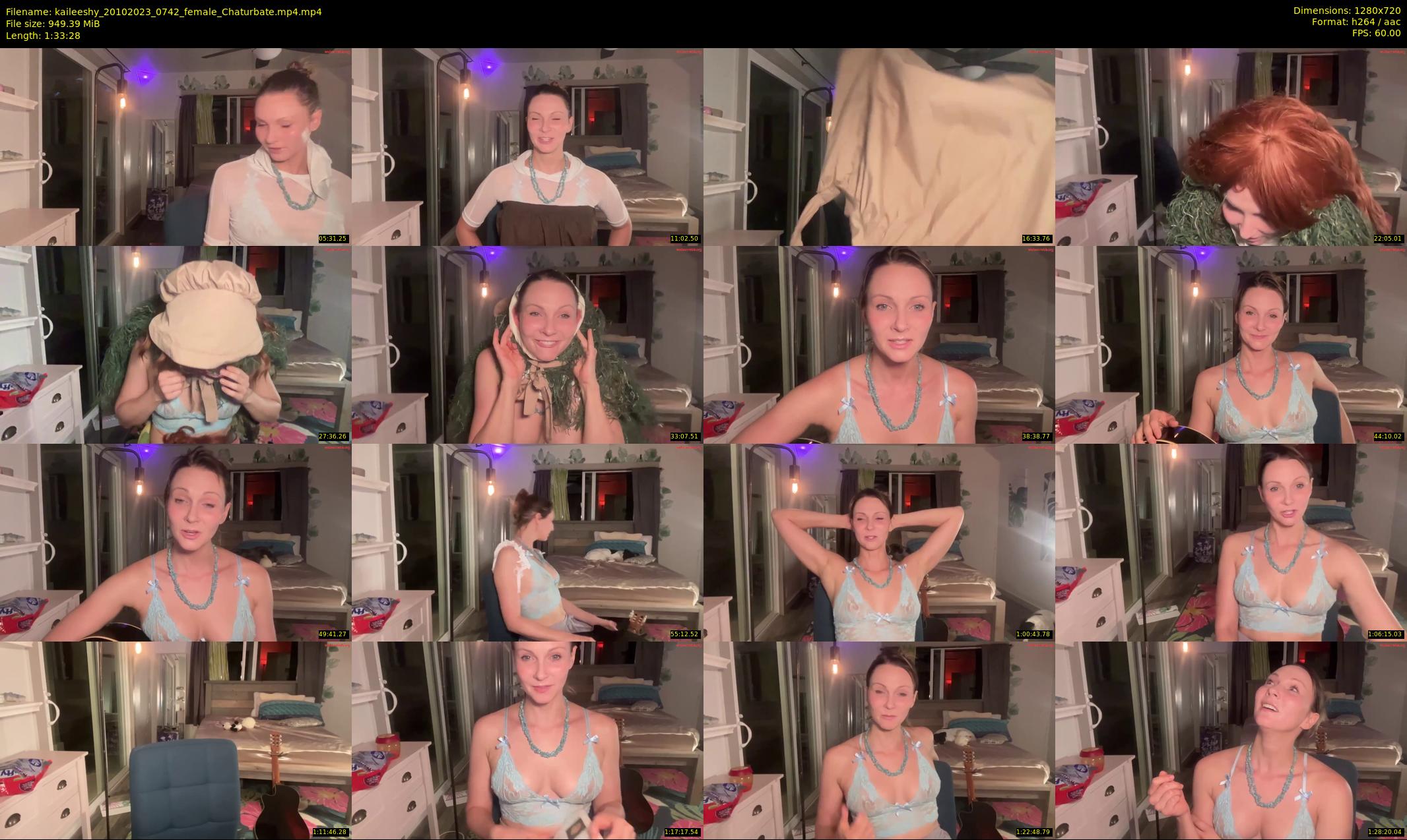 kaileeshy — 94 minute Chaturbate female cam show recording, 720p, Oct 20, 2023