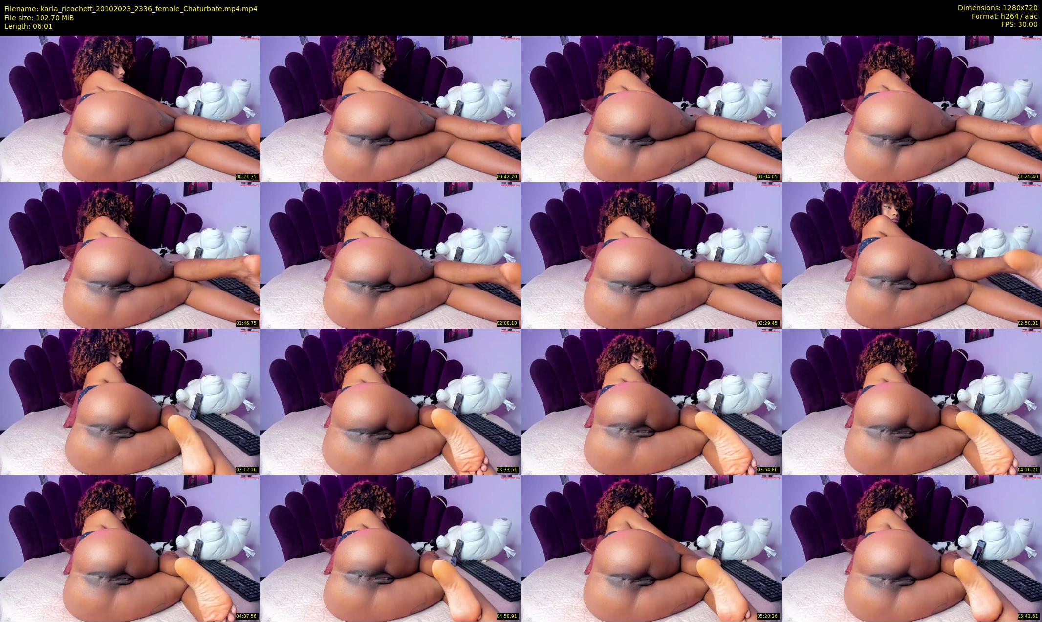 karla_ricochett — 7 minute Chaturbate female cam show recording, 720p, Oct 20, 2023