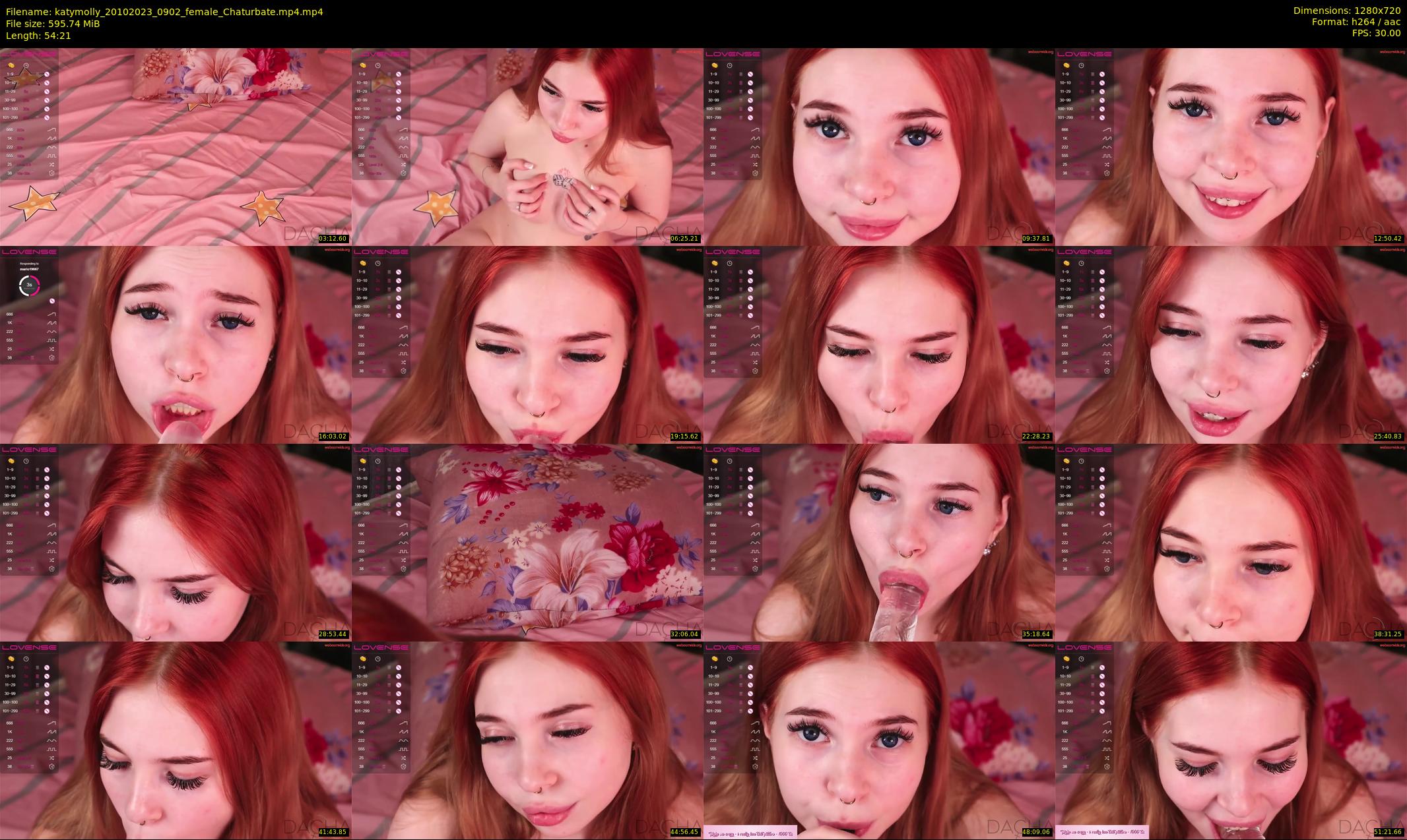 katymolly — 55 minute Chaturbate female cam show recording, 720p, Oct 20, 2023