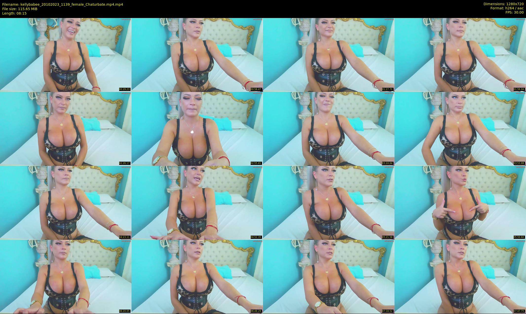 kellybabee — 9 minute Chaturbate female cam show recording, 720p, Oct 20, 2023