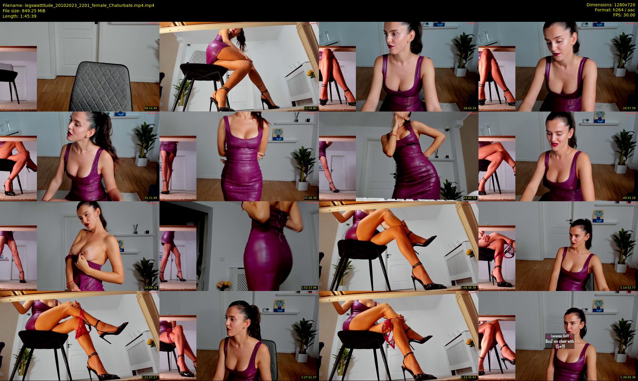 legswattitude — 106 minute Chaturbate female cam show recording, 720p, Oct 20, 2023