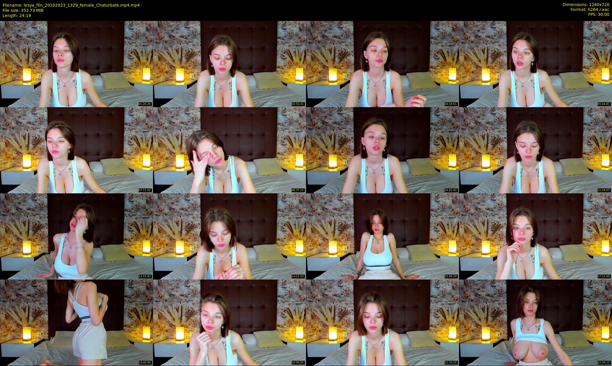 lesya_flin — 25 minute Chaturbate female cam show recording, 720p, Oct 20, 2023