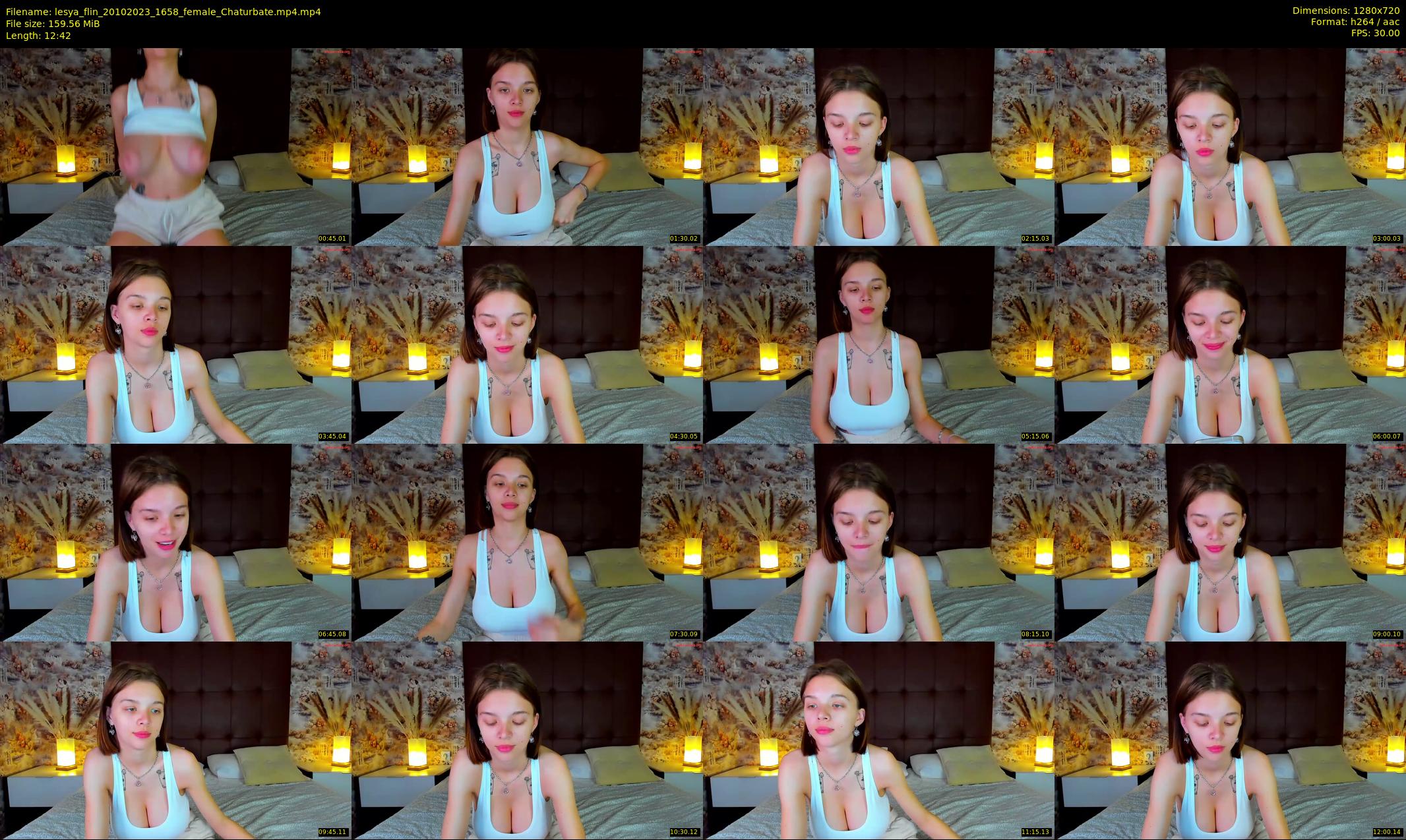lesya_flin — 13 minute Chaturbate female cam show recording, 720p, Oct 20, 2023