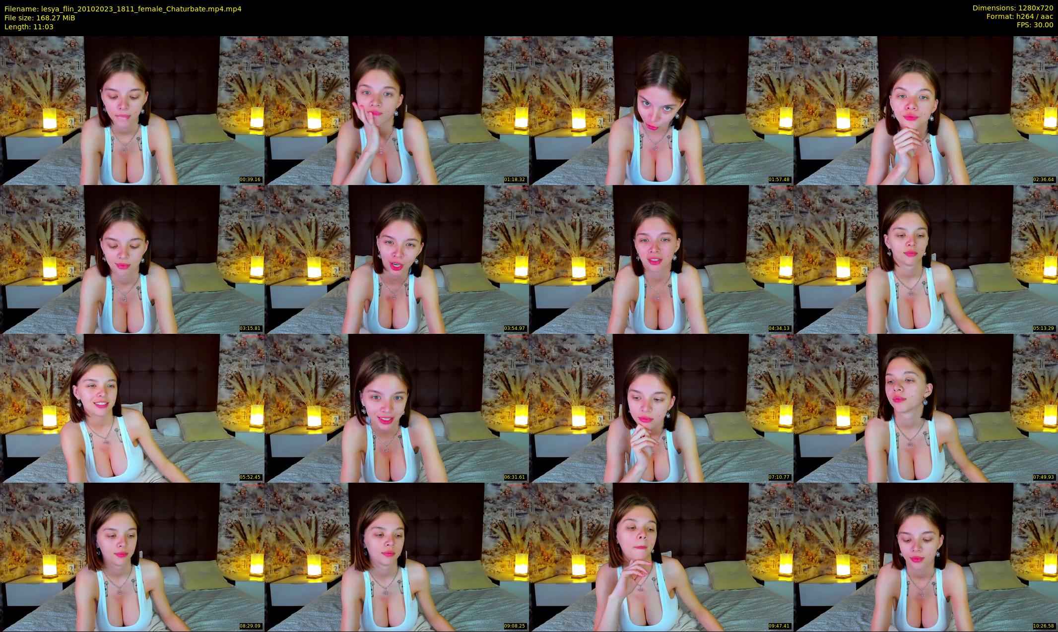 lesya_flin — 12 minute Chaturbate female cam show recording, 720p, Oct 20, 2023
