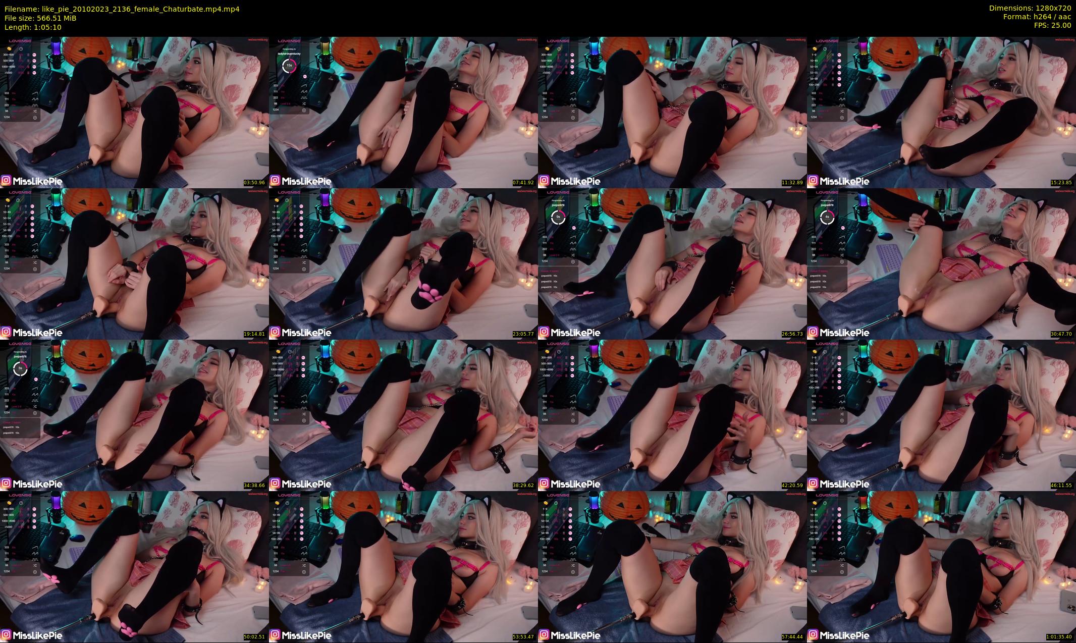 like_pie — 66 minute Chaturbate couple cam show recording, 720p, Oct 20, 2023