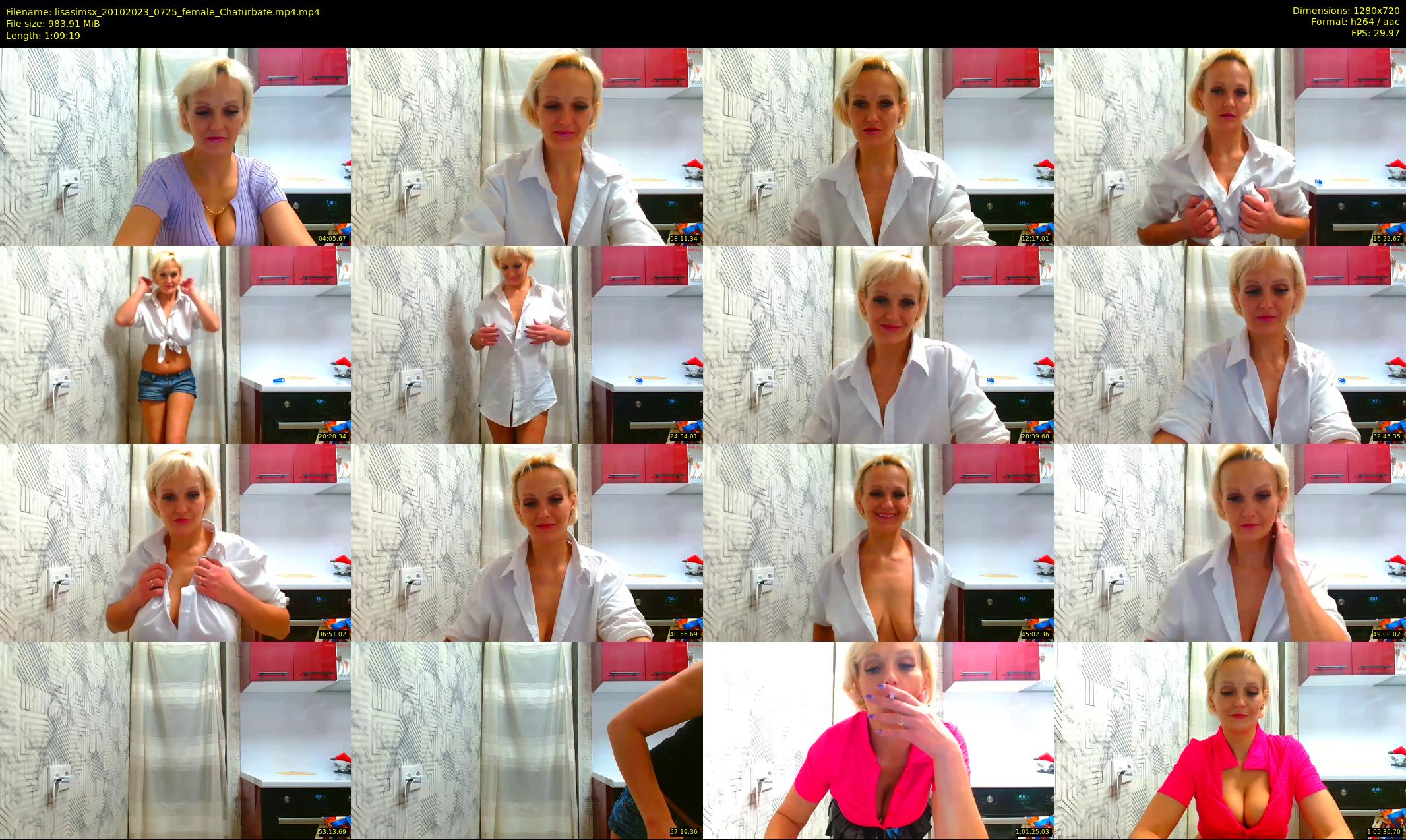 lisasimsx — 70 minute Chaturbate female cam show recording, 720p, Oct 20, 2023